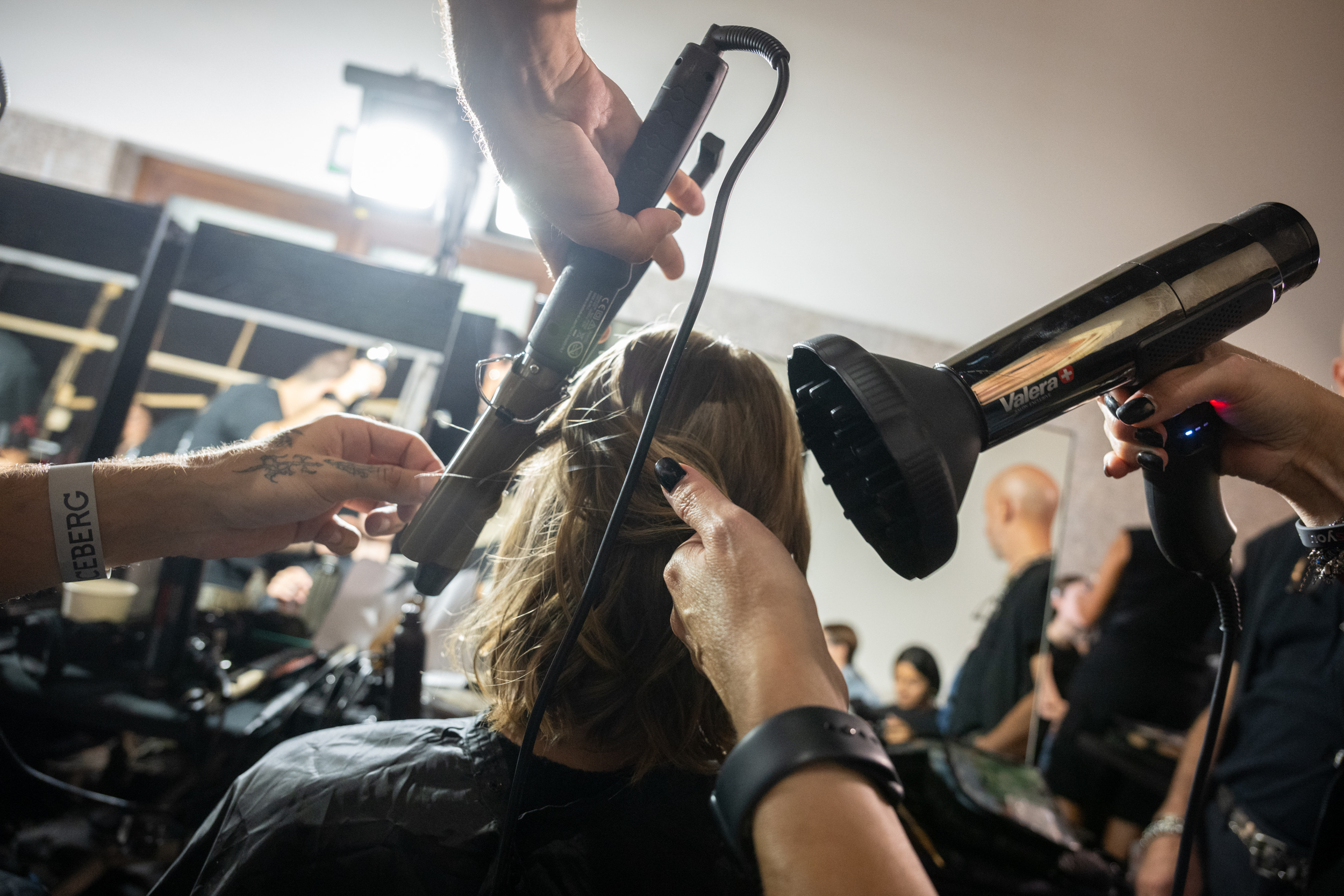 Iceberg Spring 2025 Fashion Show Backstage