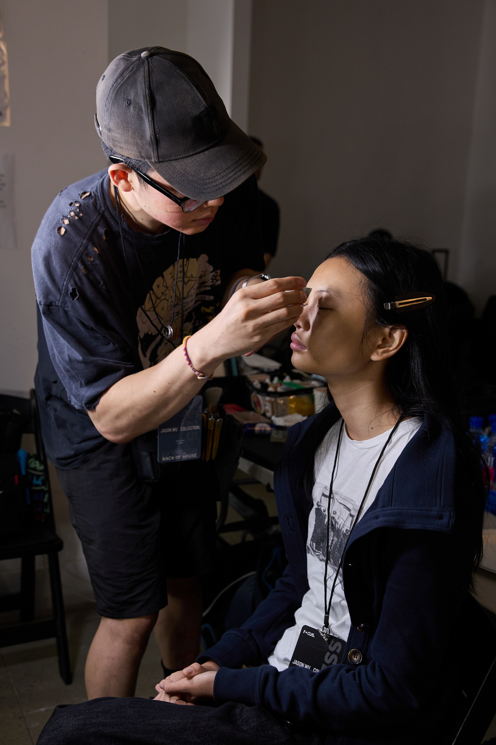 Jason Wu Spring 2025 Fashion Show Backstage