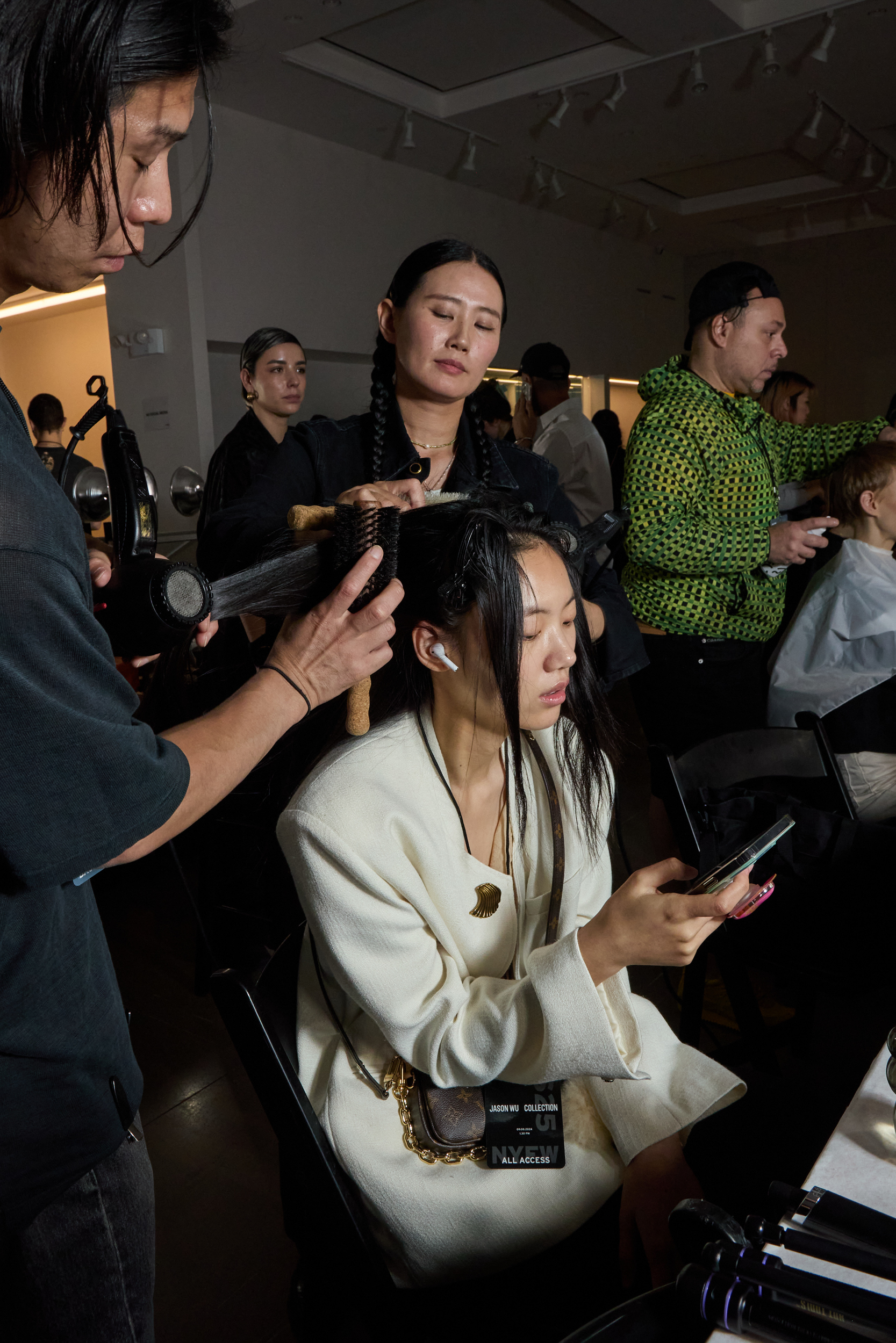 Jason Wu Spring 2025 Fashion Show Backstage