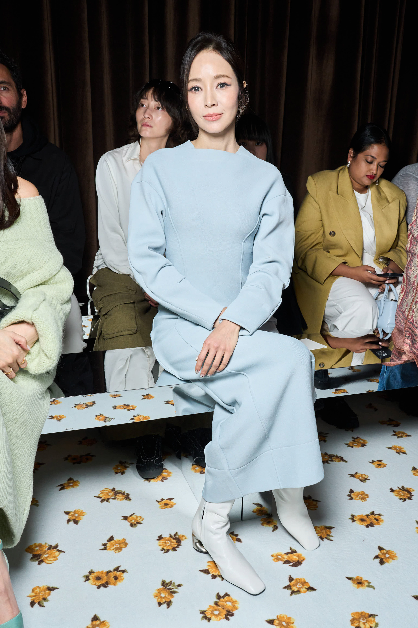 Jil Sander Spring 2025 Fashion Show Front Row