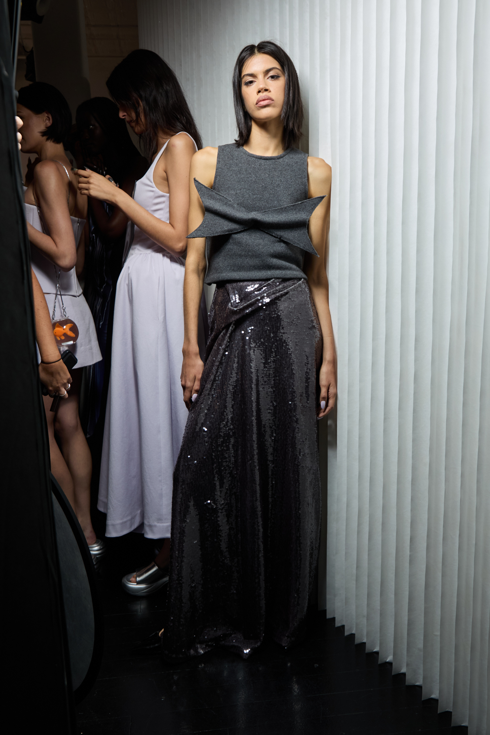 Kate Barton Spring 2025 Fashion Show Backstage