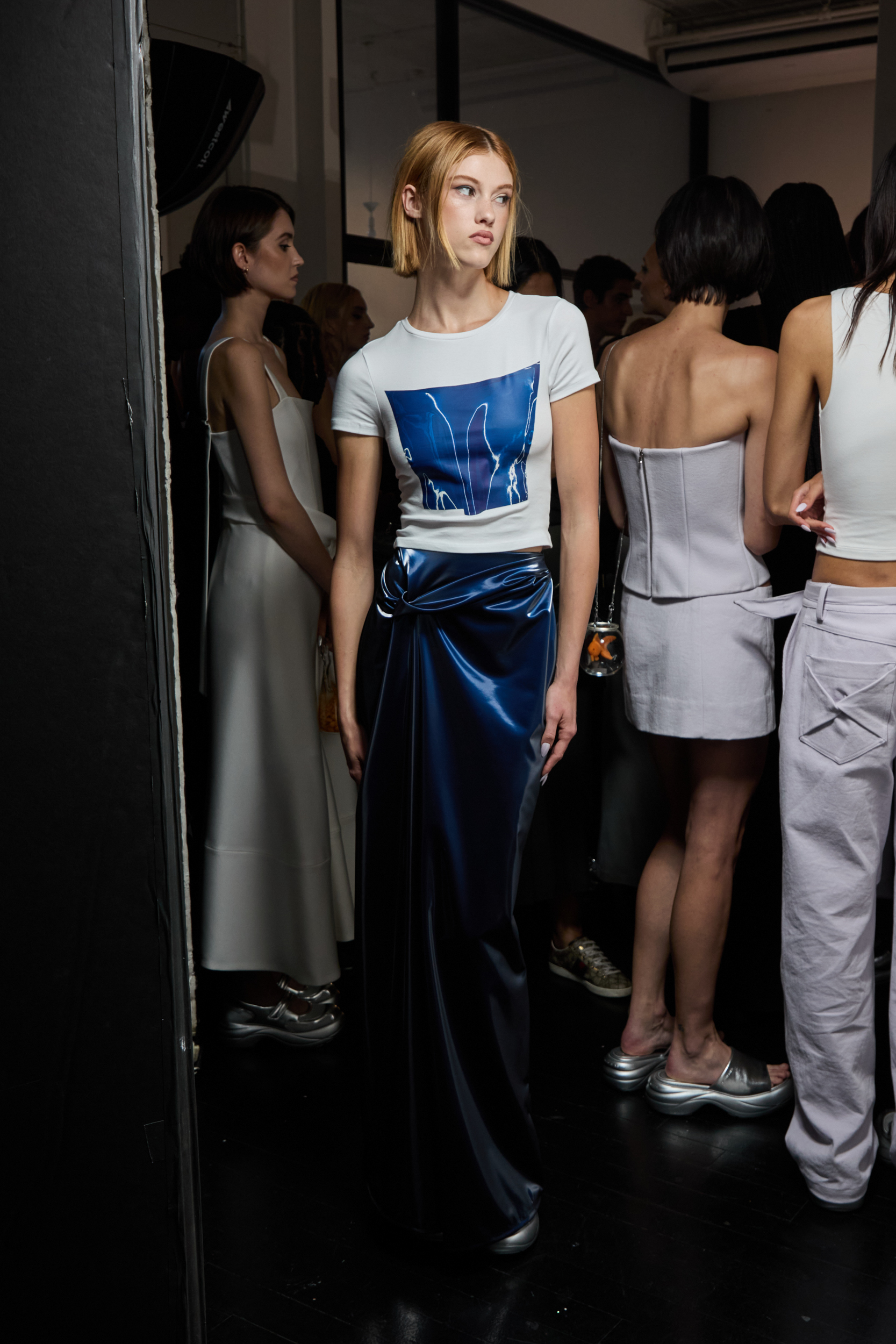 Kate Barton Spring 2025 Fashion Show Backstage