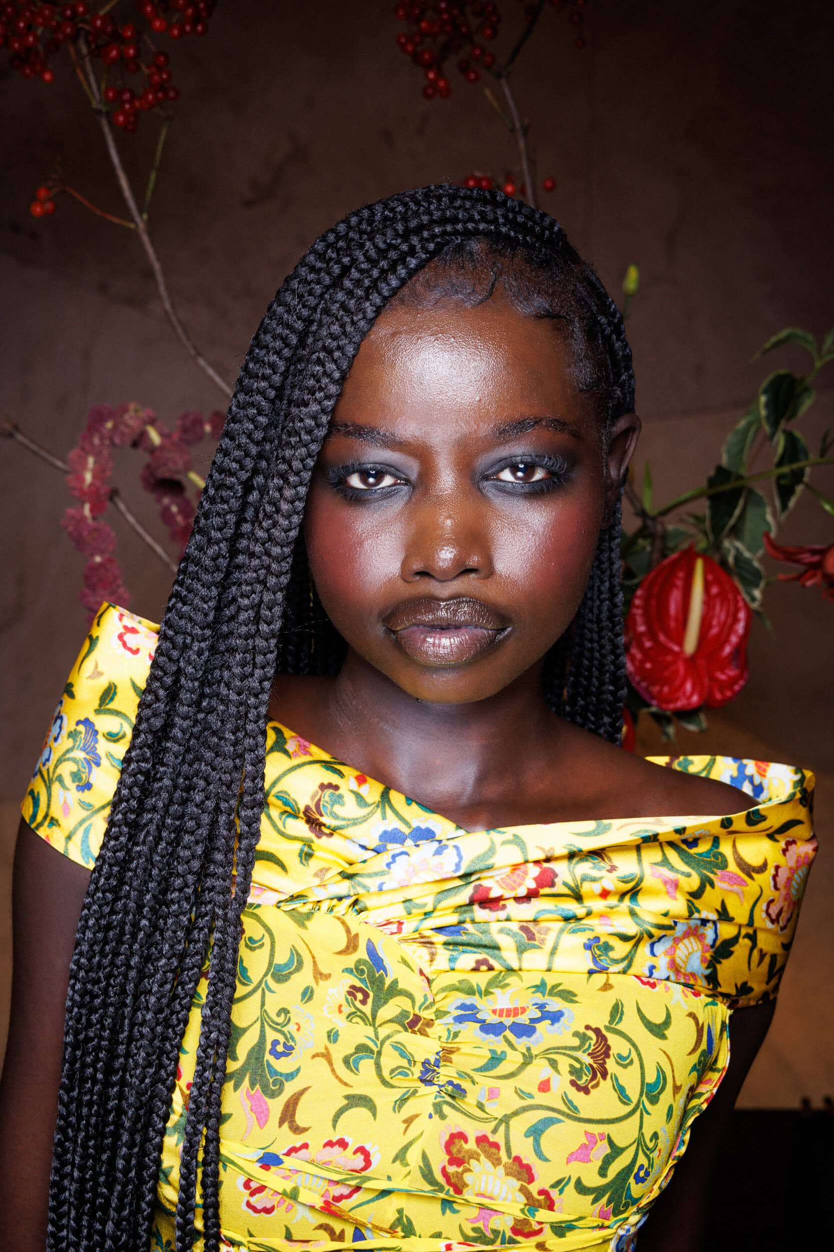 Kim Shui Spring 2025 Fashion Show Backstage