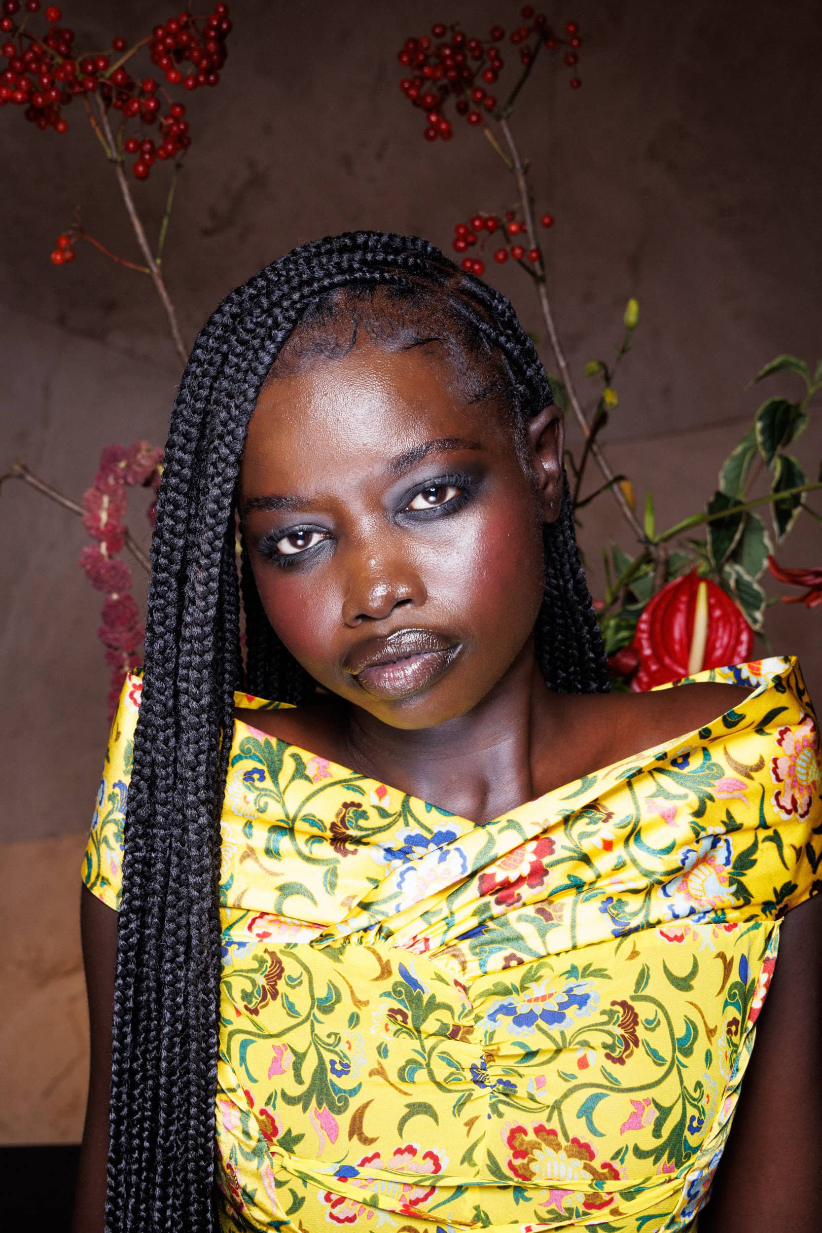 Kim Shui Spring 2025 Fashion Show Backstage