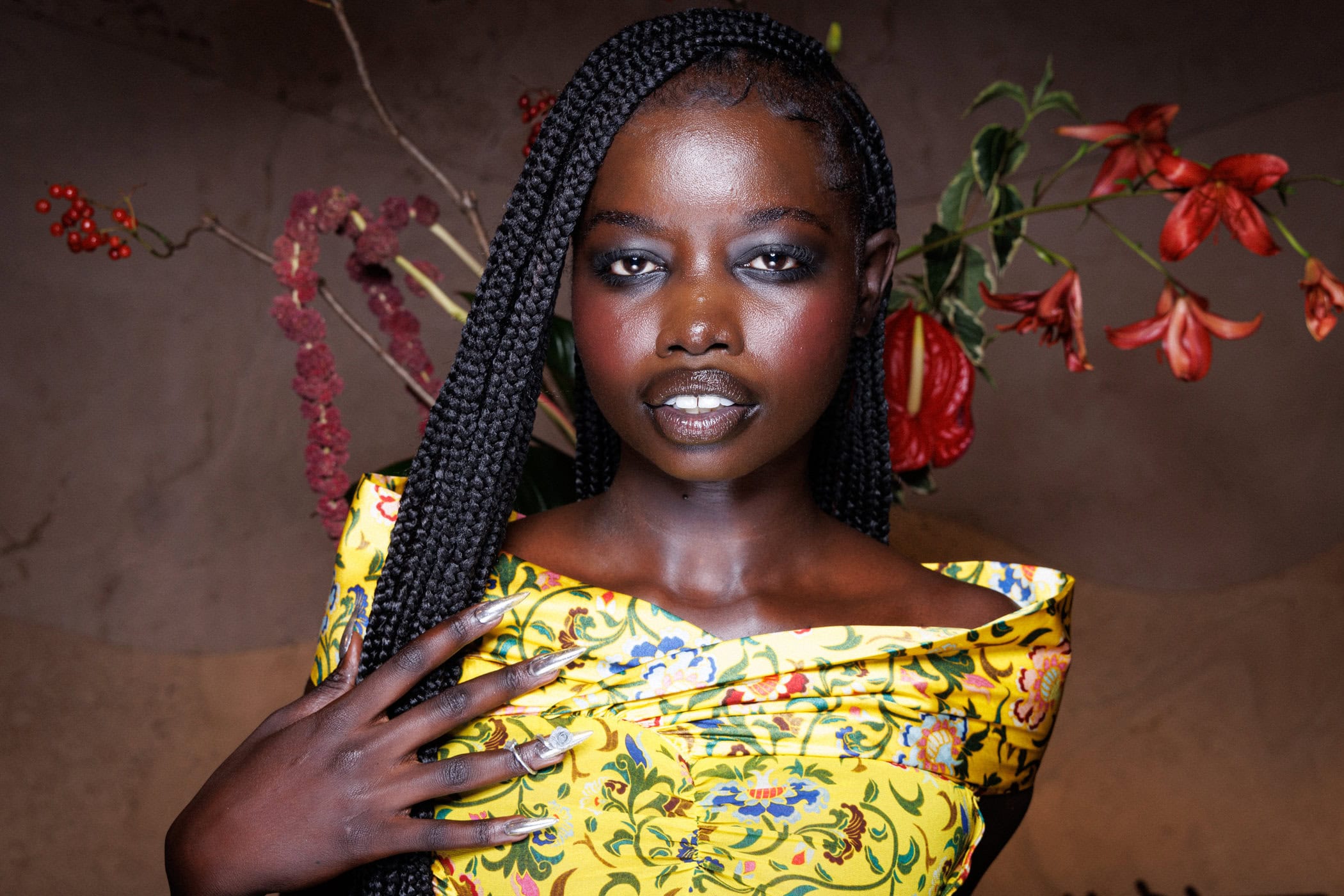 Kim Shui Spring 2025 Fashion Show Backstage