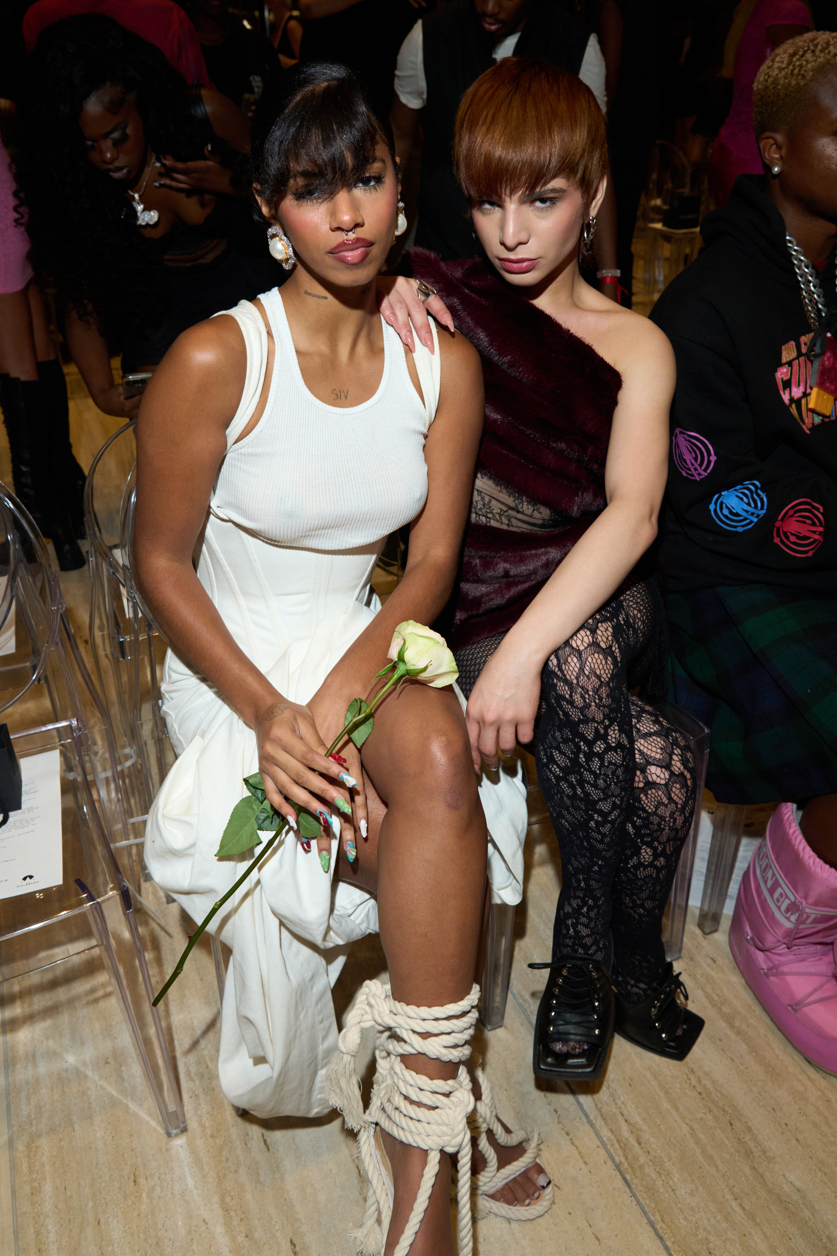 Kim Shui Spring 2025 Fashion Show Front Row