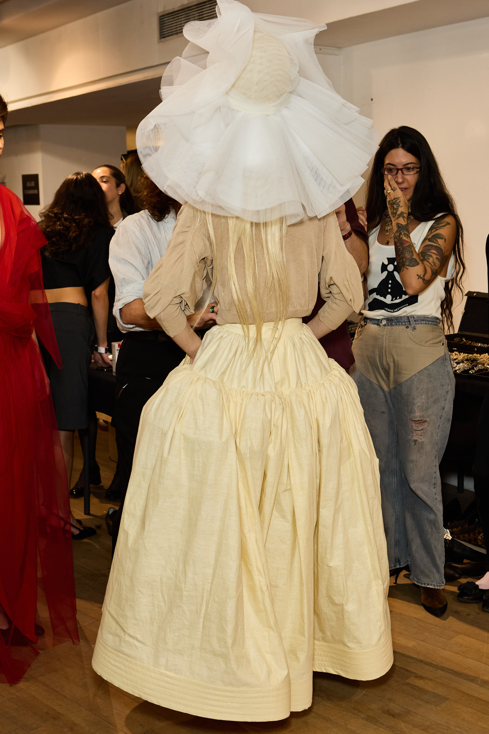 Andreas Kronthaler For Vivienne Westwood Spring 2025 Fashion Show Backstage