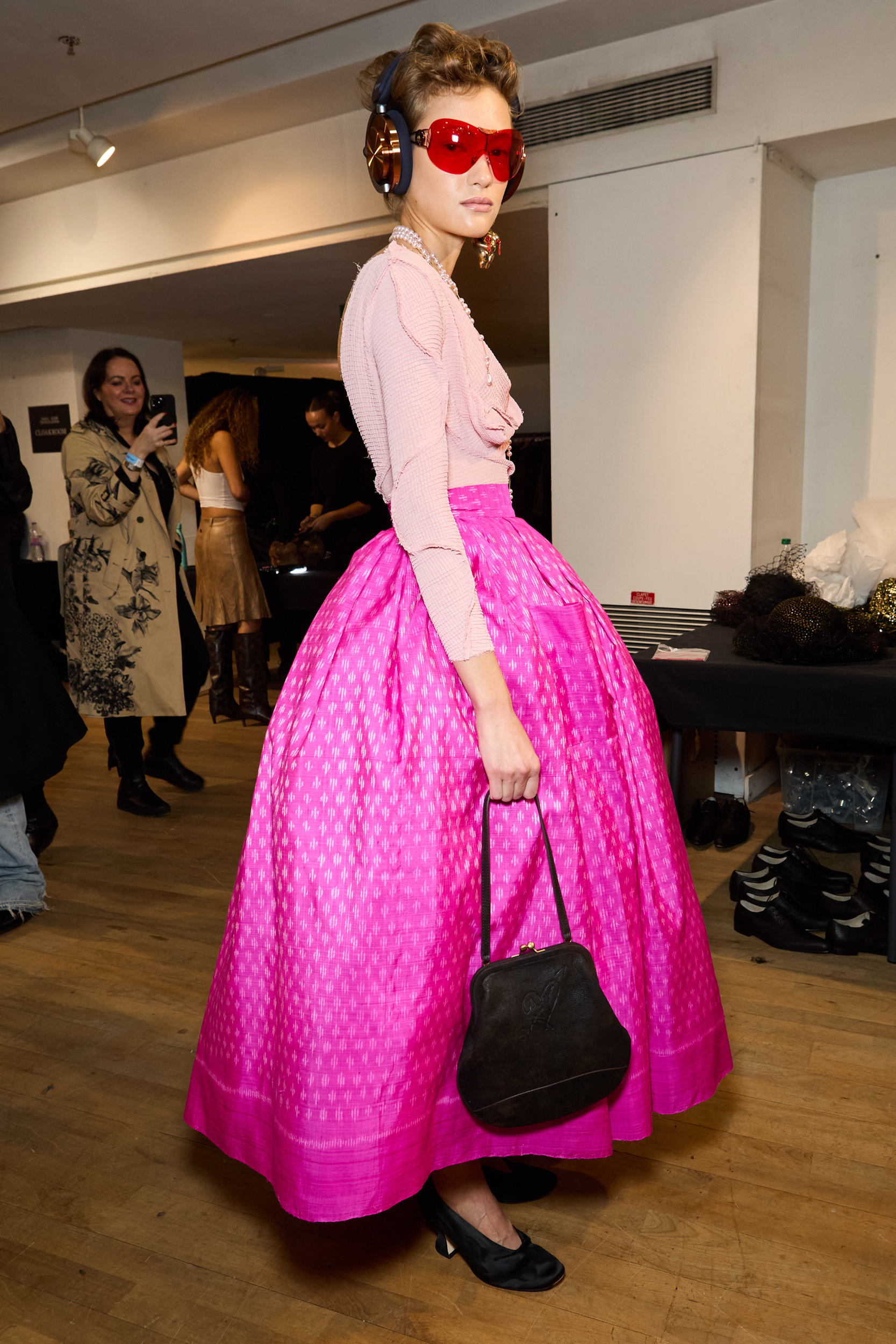 Andreas Kronthaler For Vivienne Westwood Spring 2025 Fashion Show Backstage