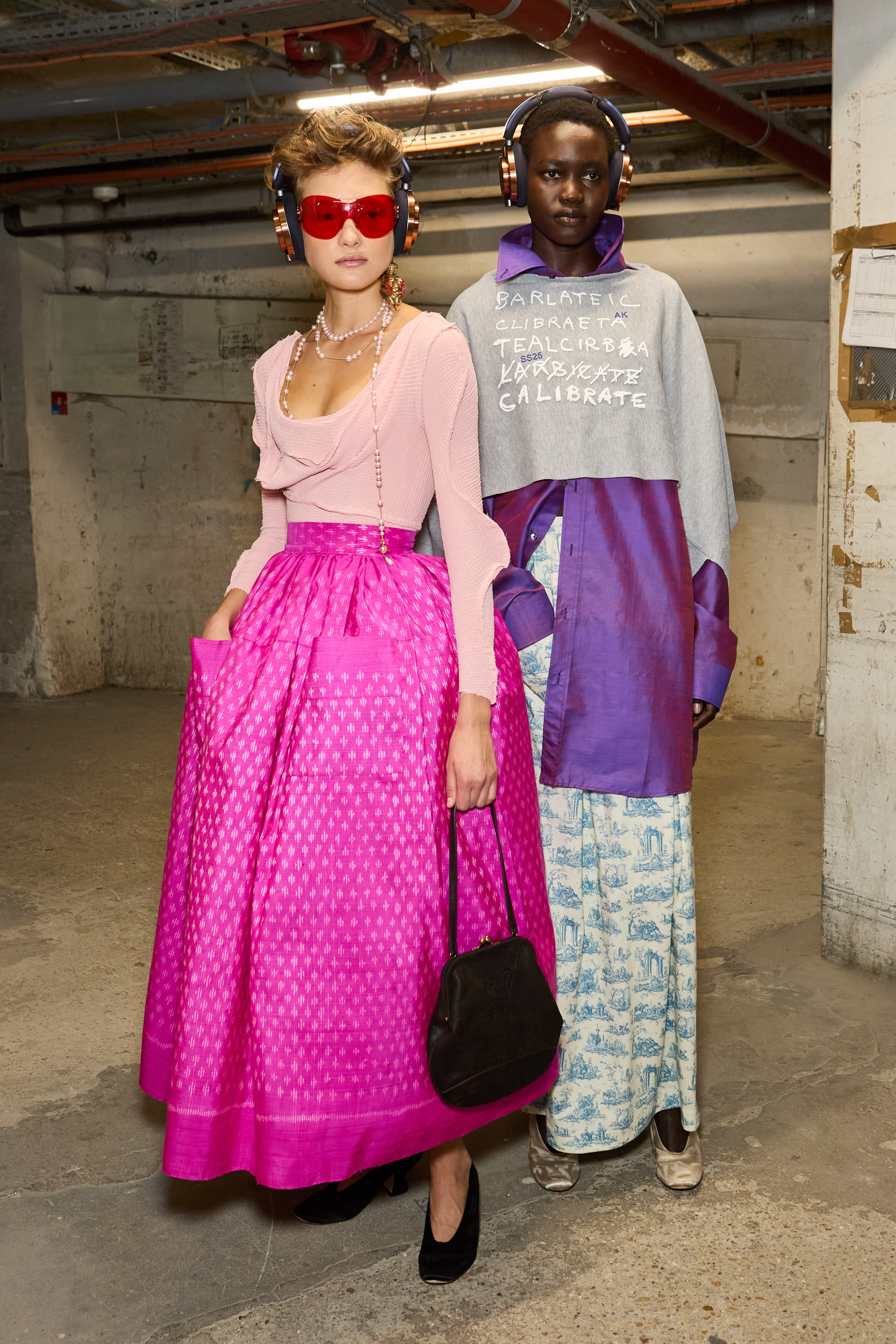 Andreas Kronthaler For Vivienne Westwood Spring 2025 Fashion Show Backstage