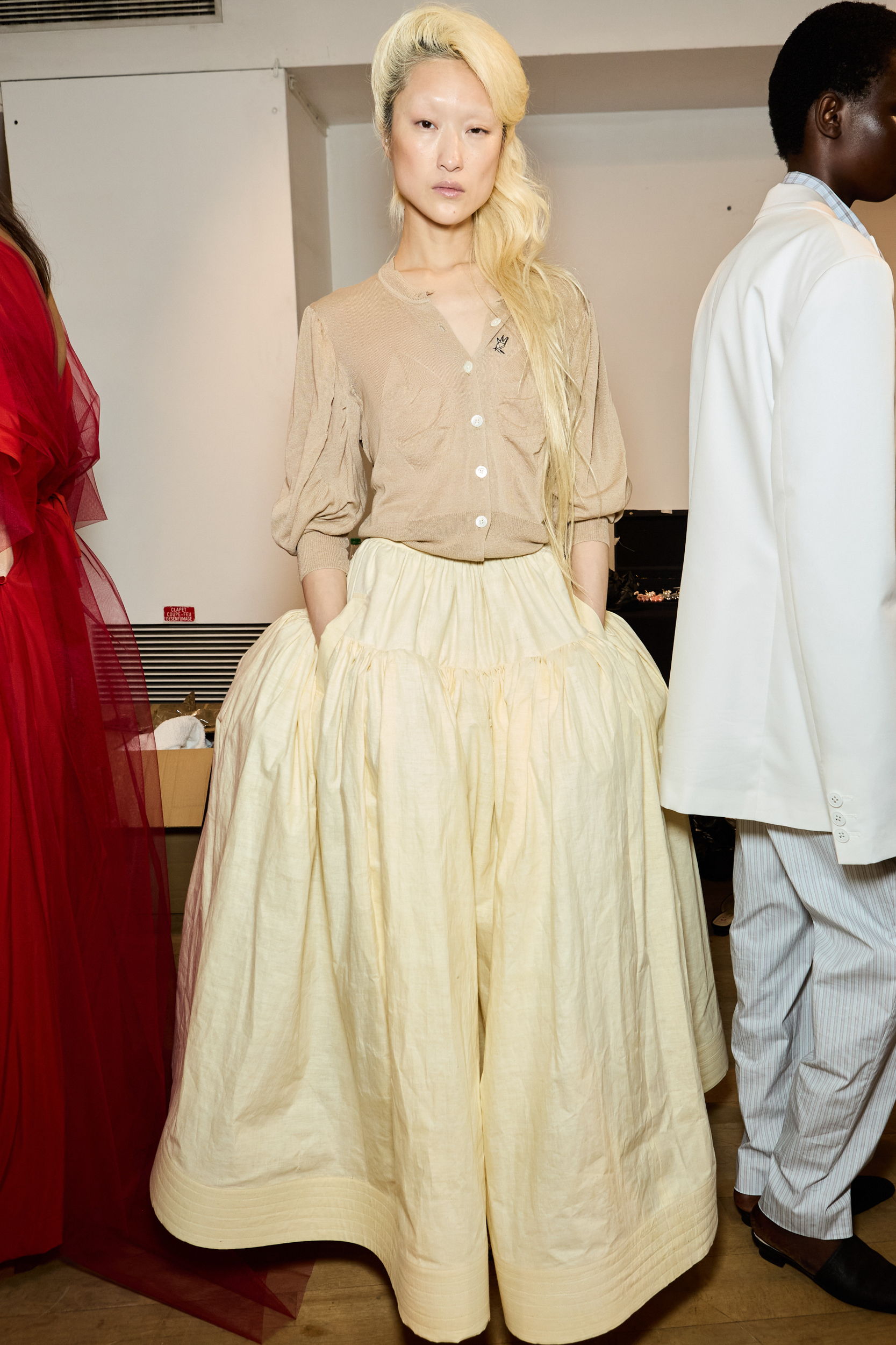 Andreas Kronthaler For Vivienne Westwood Spring 2025 Fashion Show Backstage