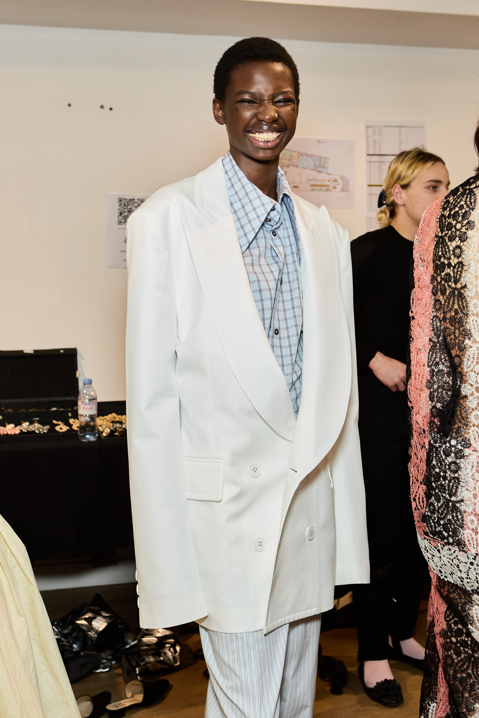 Andreas Kronthaler For Vivienne Westwood Spring 2025 Fashion Show Backstage