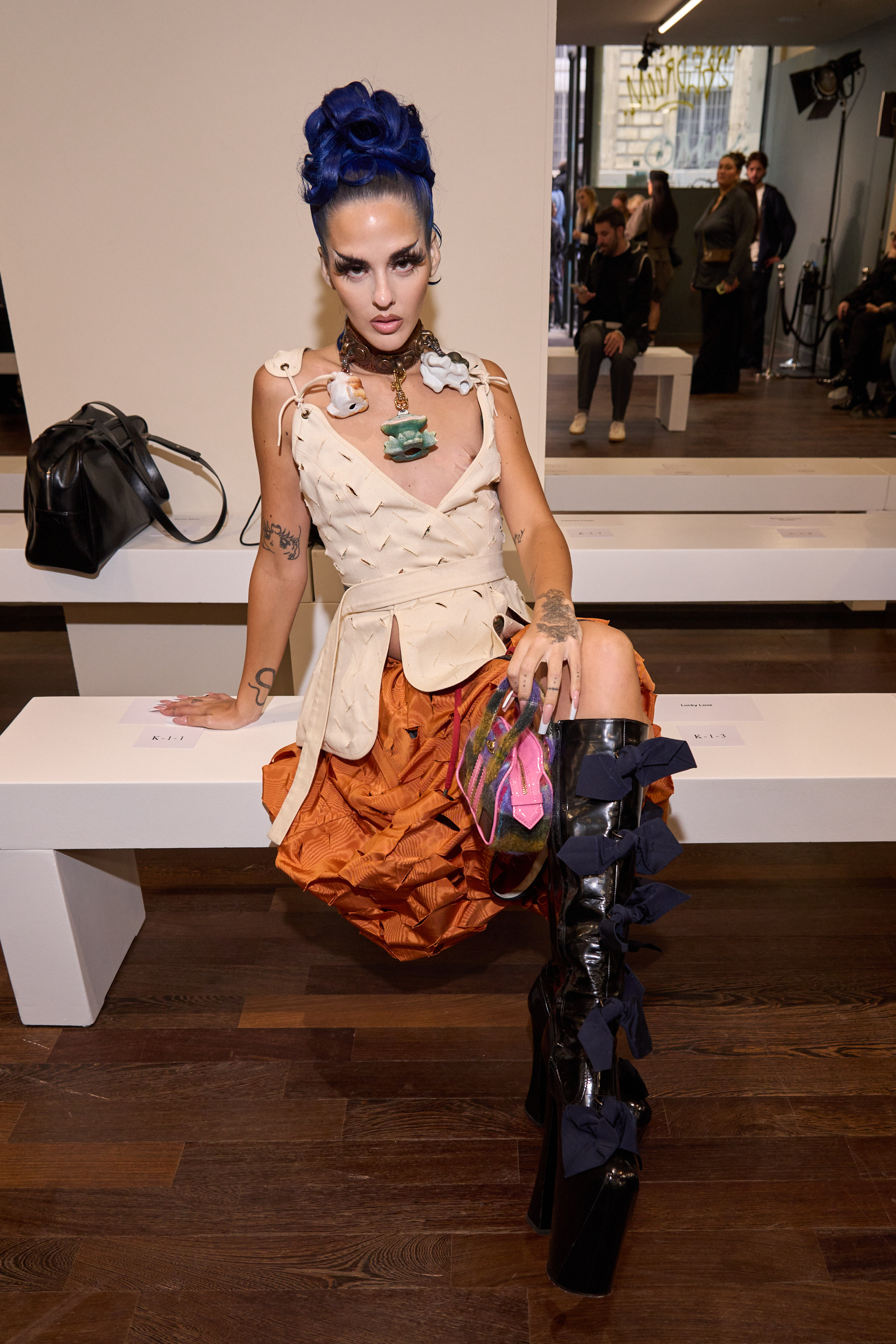 Andreas Kronthaler For Vivienne Westwood Spring 2025 Fashion Show Front Row