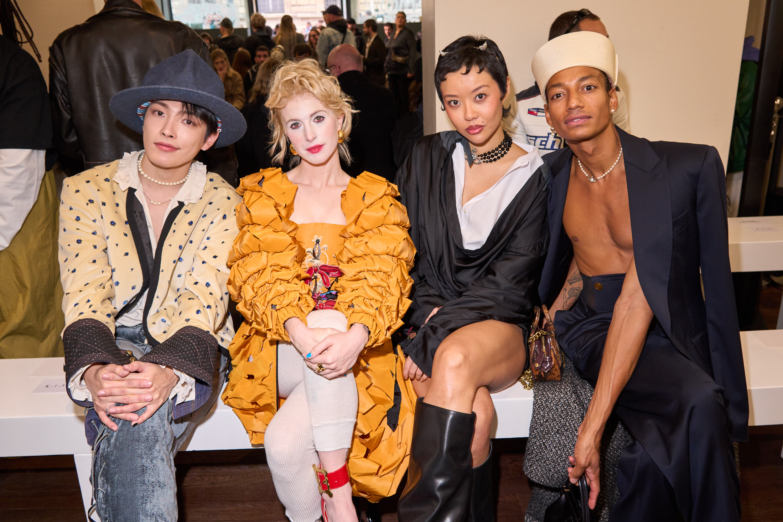 Andreas Kronthaler For Vivienne Westwood Spring 2025 Fashion Show Front Row