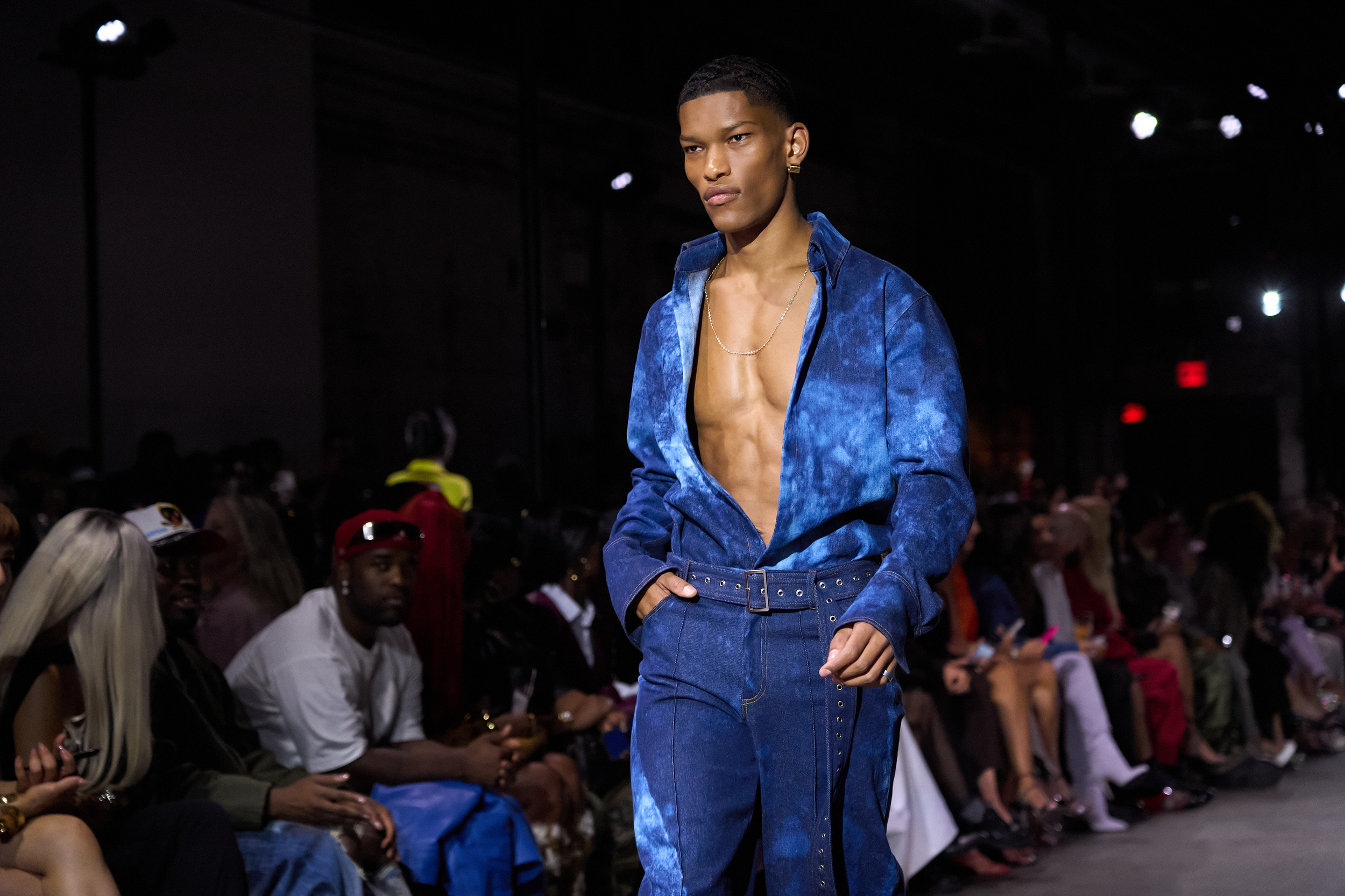 Laquan Smith Spring 2025 Fashion Show Atmosphere