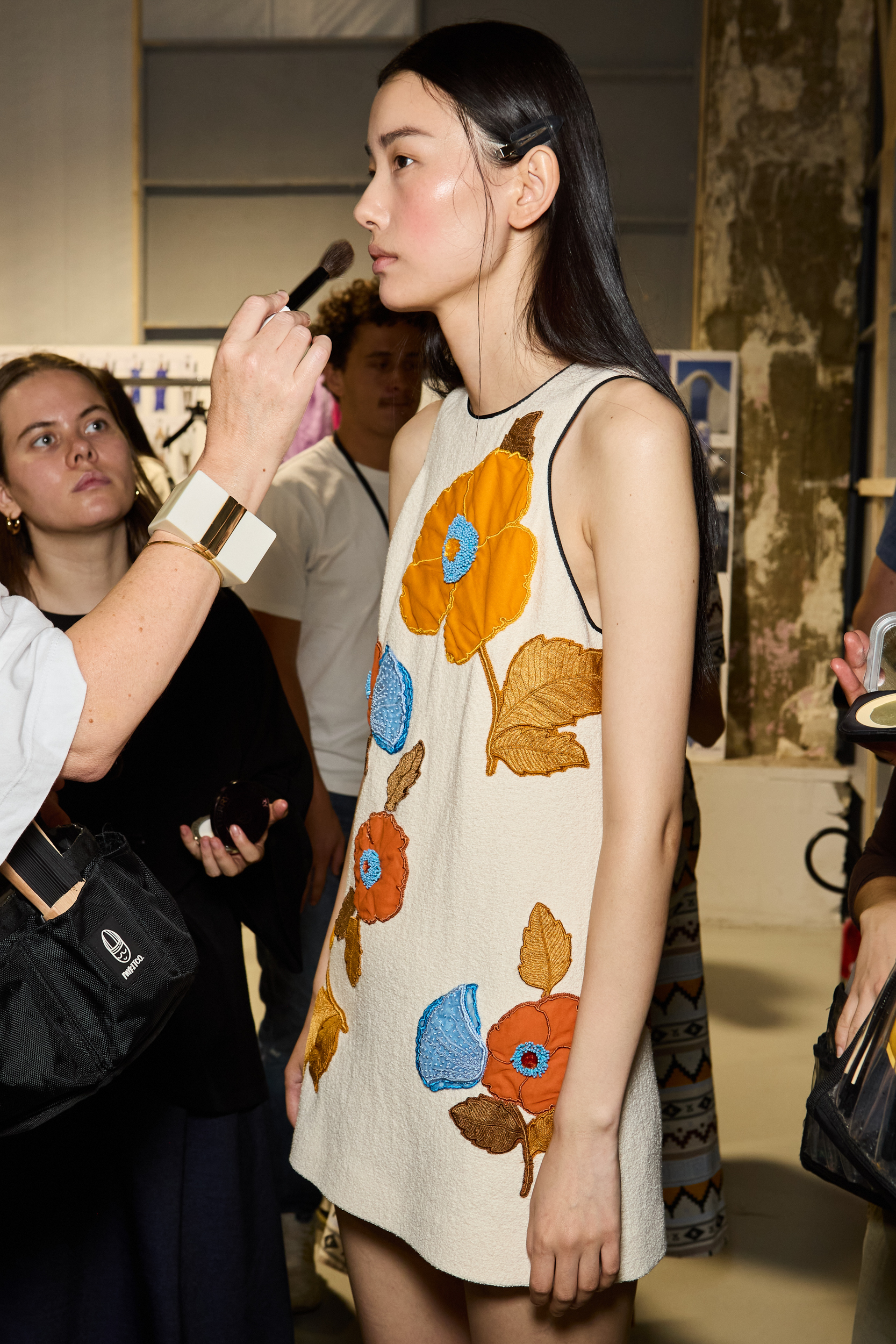 Leonard Paris Spring 2025 Fashion Show Backstage