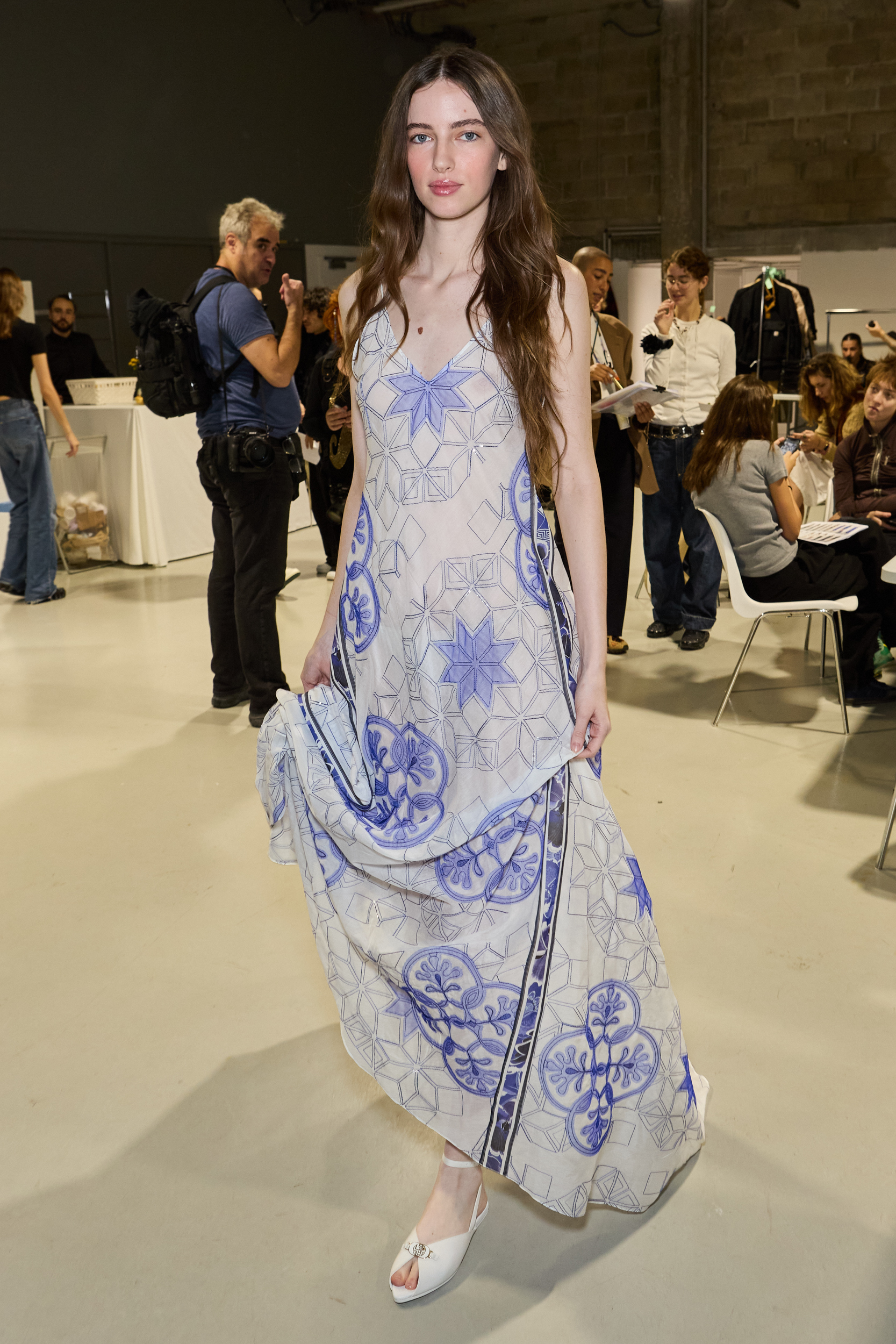 Leonard Paris Spring 2025 Fashion Show Backstage