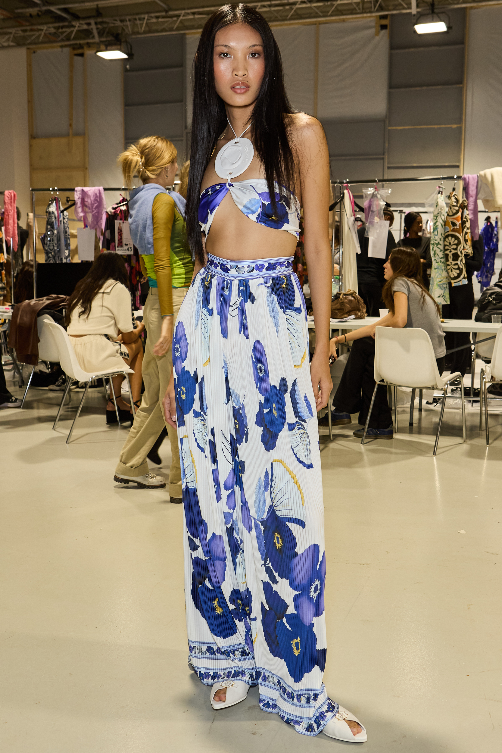 Leonard Paris Spring 2025 Fashion Show Backstage