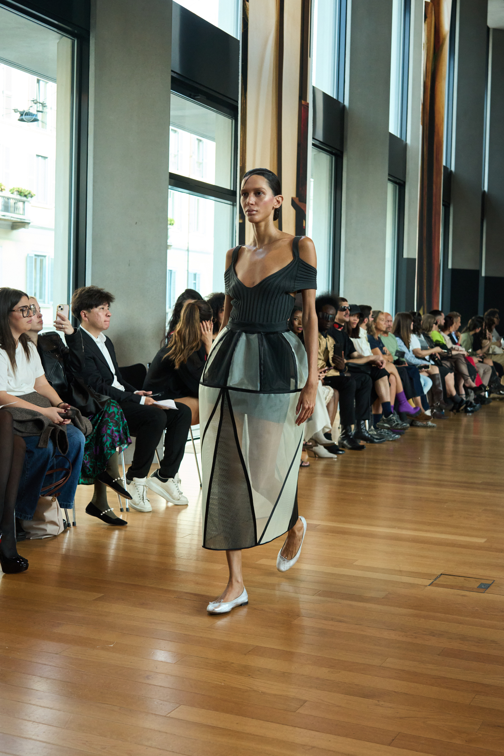 Francesca Liberatore Spring 2025 Fashion Show Atmosphere