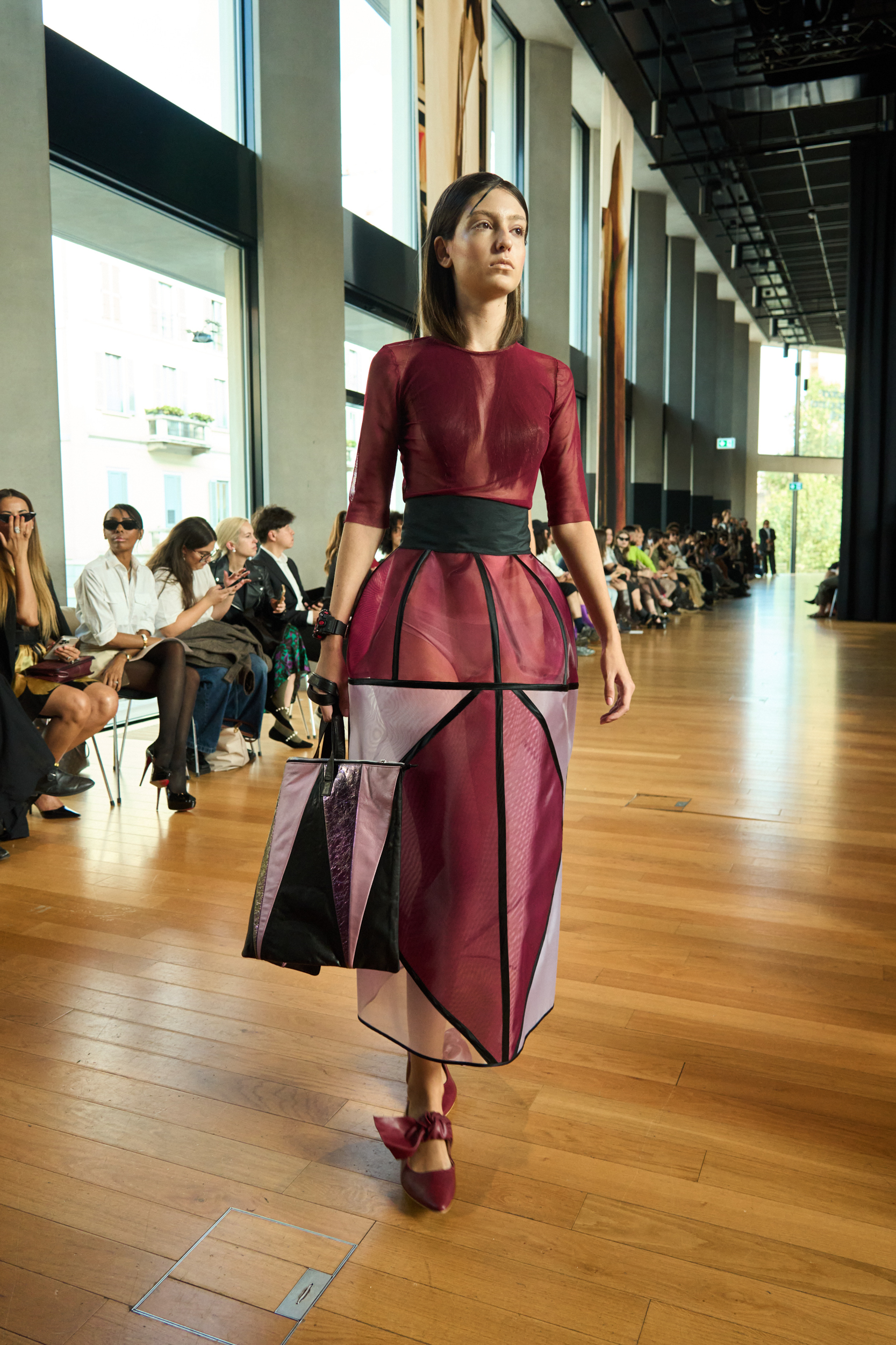 Francesca Liberatore Spring 2025 Fashion Show Atmosphere