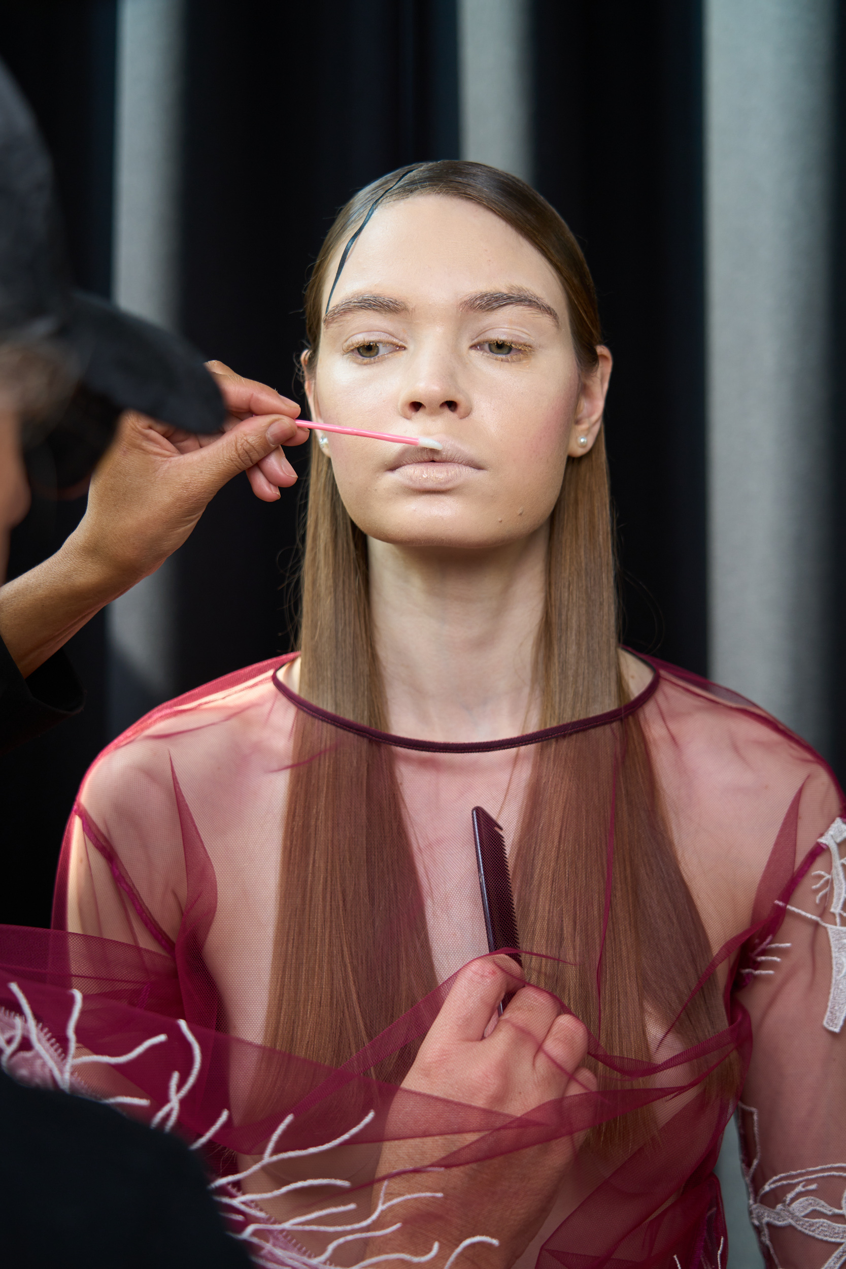 Francesca Liberatore Spring 2025 Fashion Show Backstage