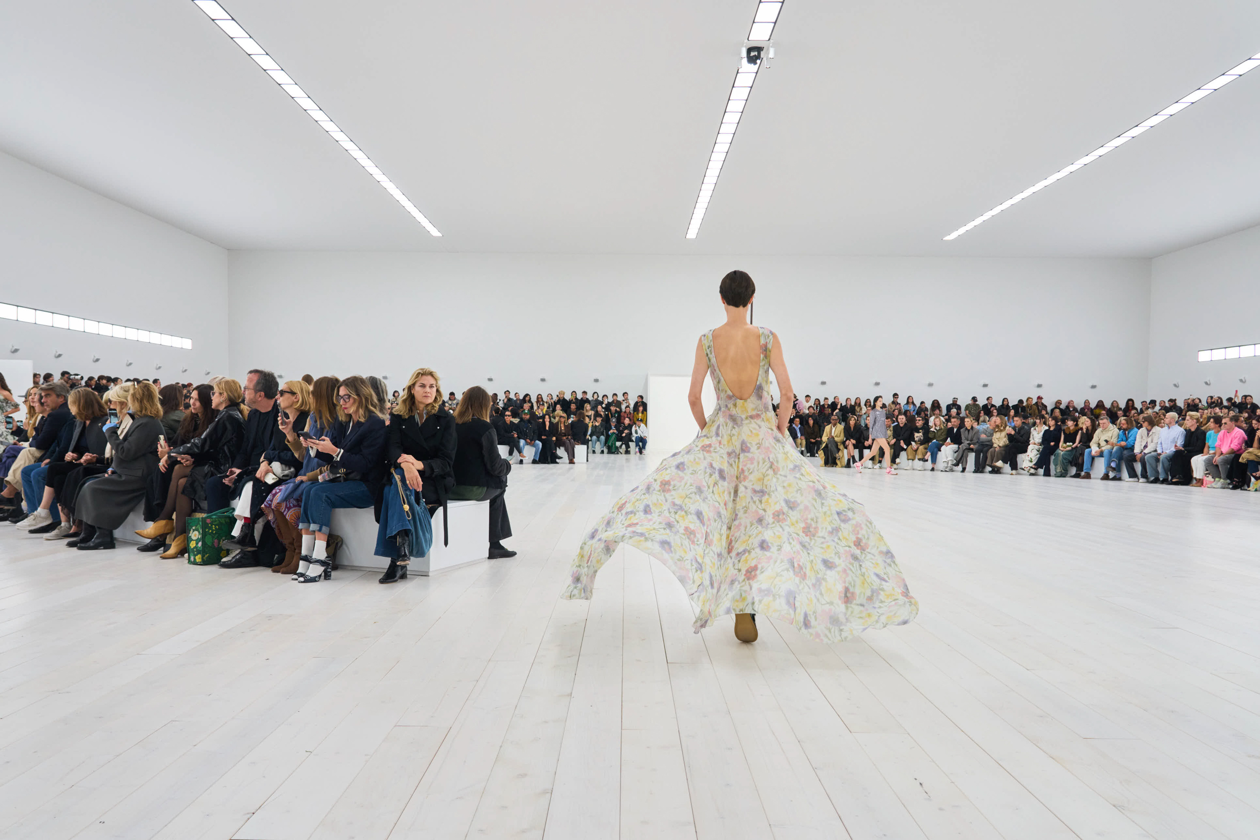 Loewe Spring 2025 Fashion Show Atmosphere