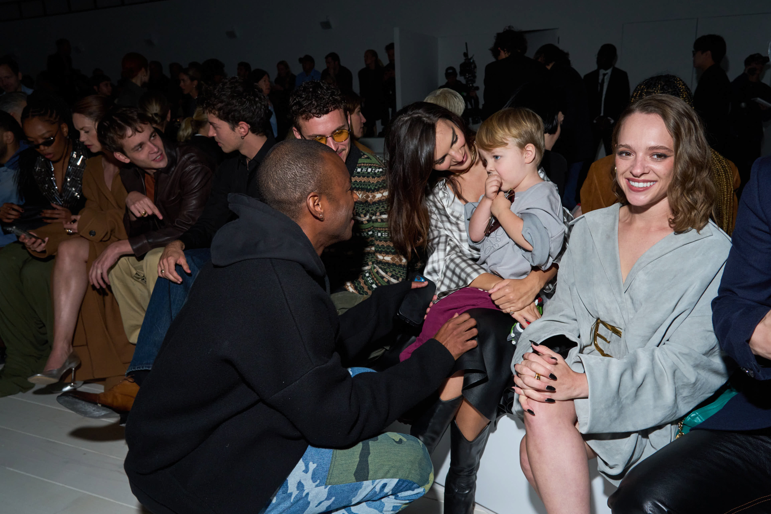 Loewe Spring 2025 Fashion Show Front Row