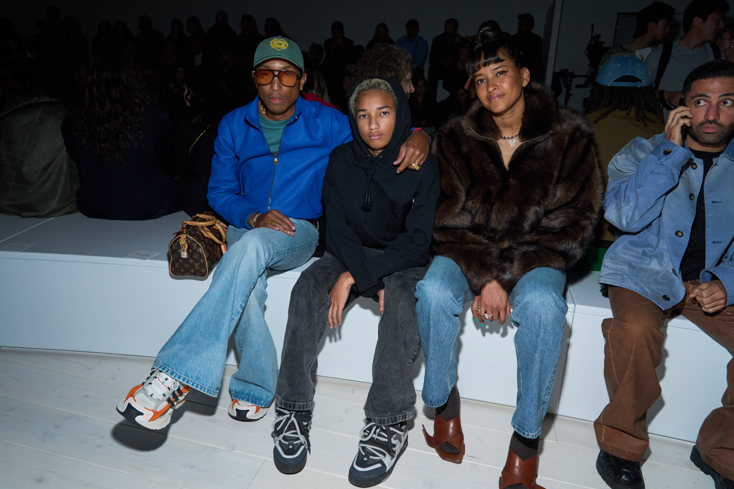 Loewe Spring 2025 Fashion Show Front Row