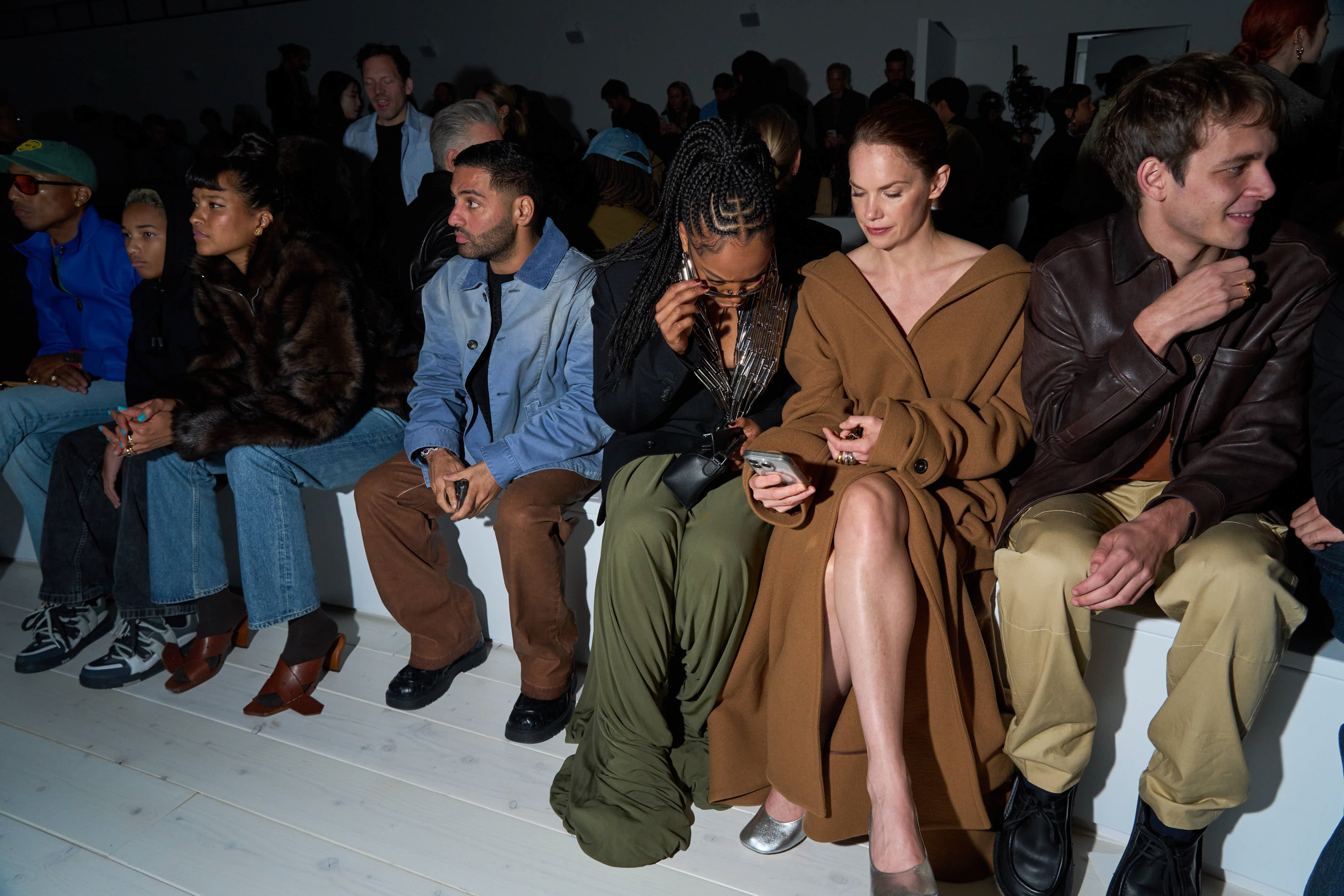 Loewe Spring 2025 Fashion Show Front Row