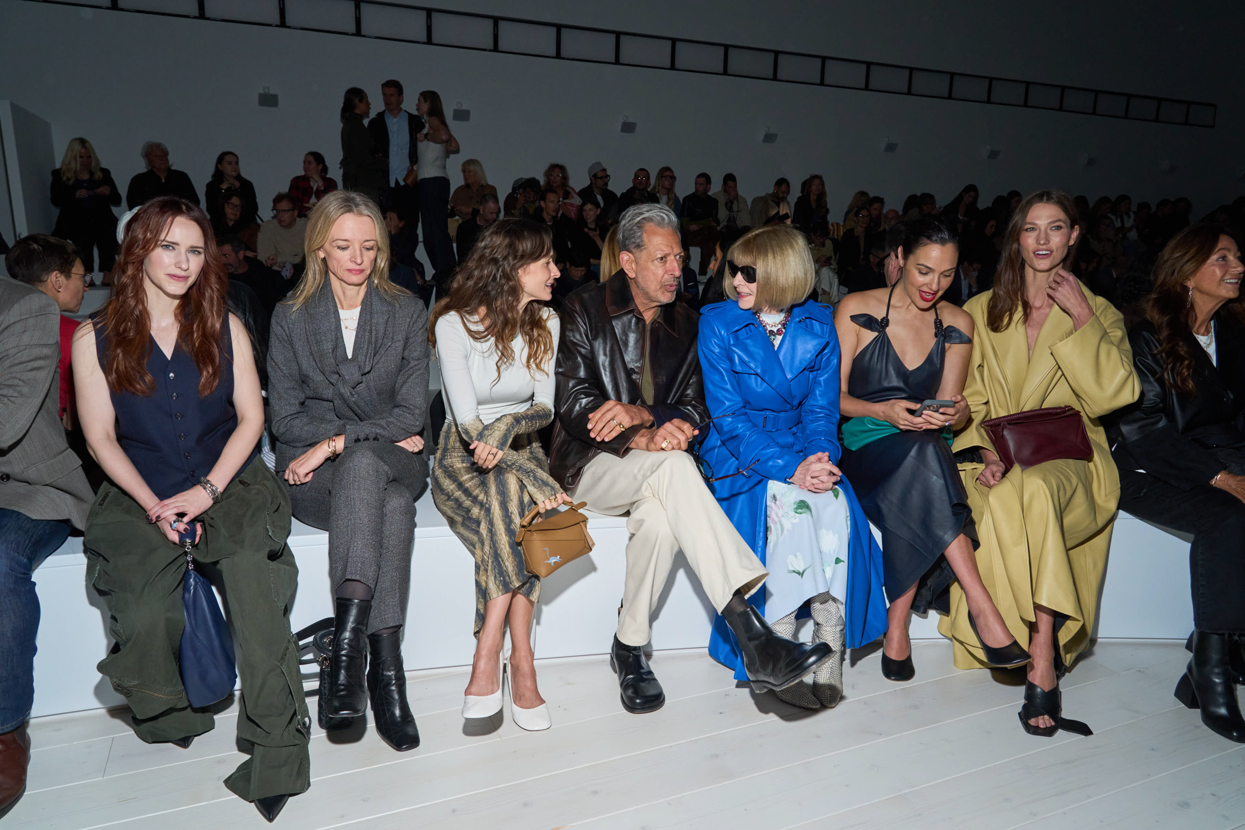 Loewe Spring 2025 Fashion Show Front Row