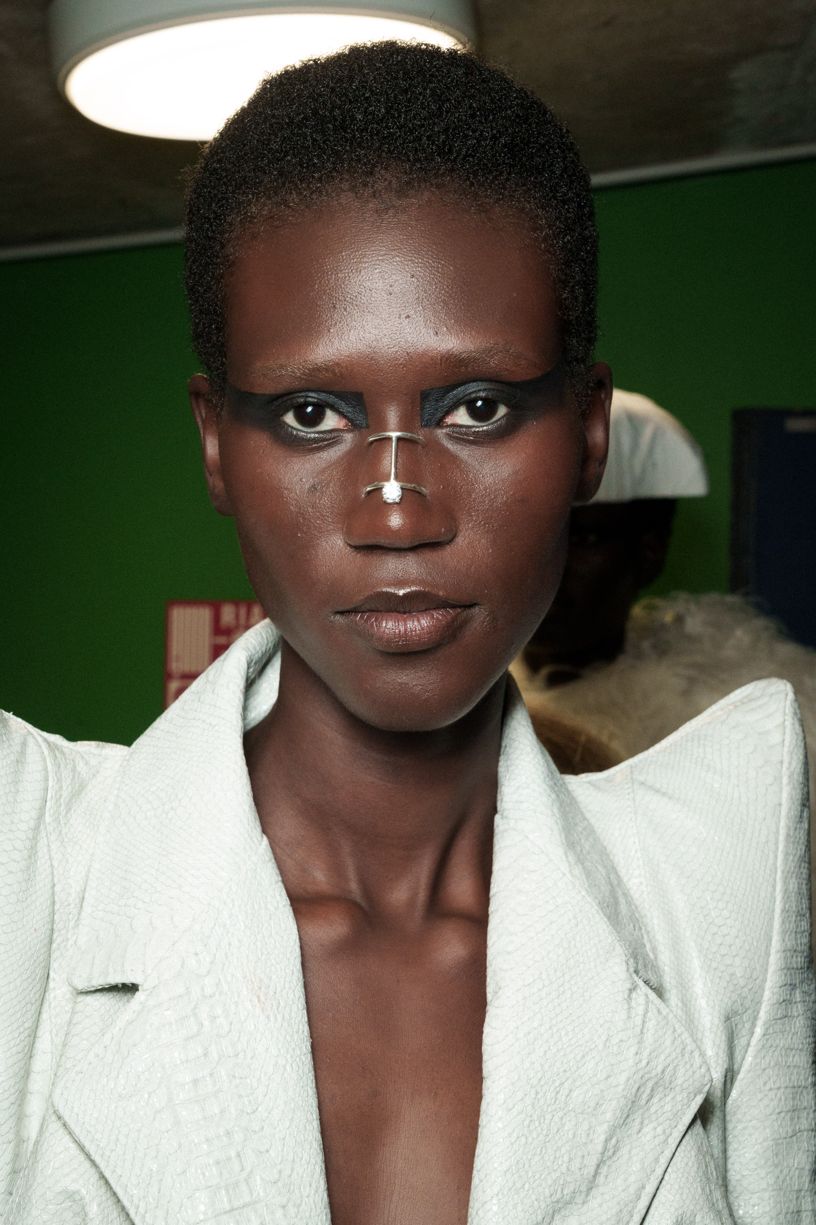 Luis De Javier Spring 2025 Fashion Show Backstage