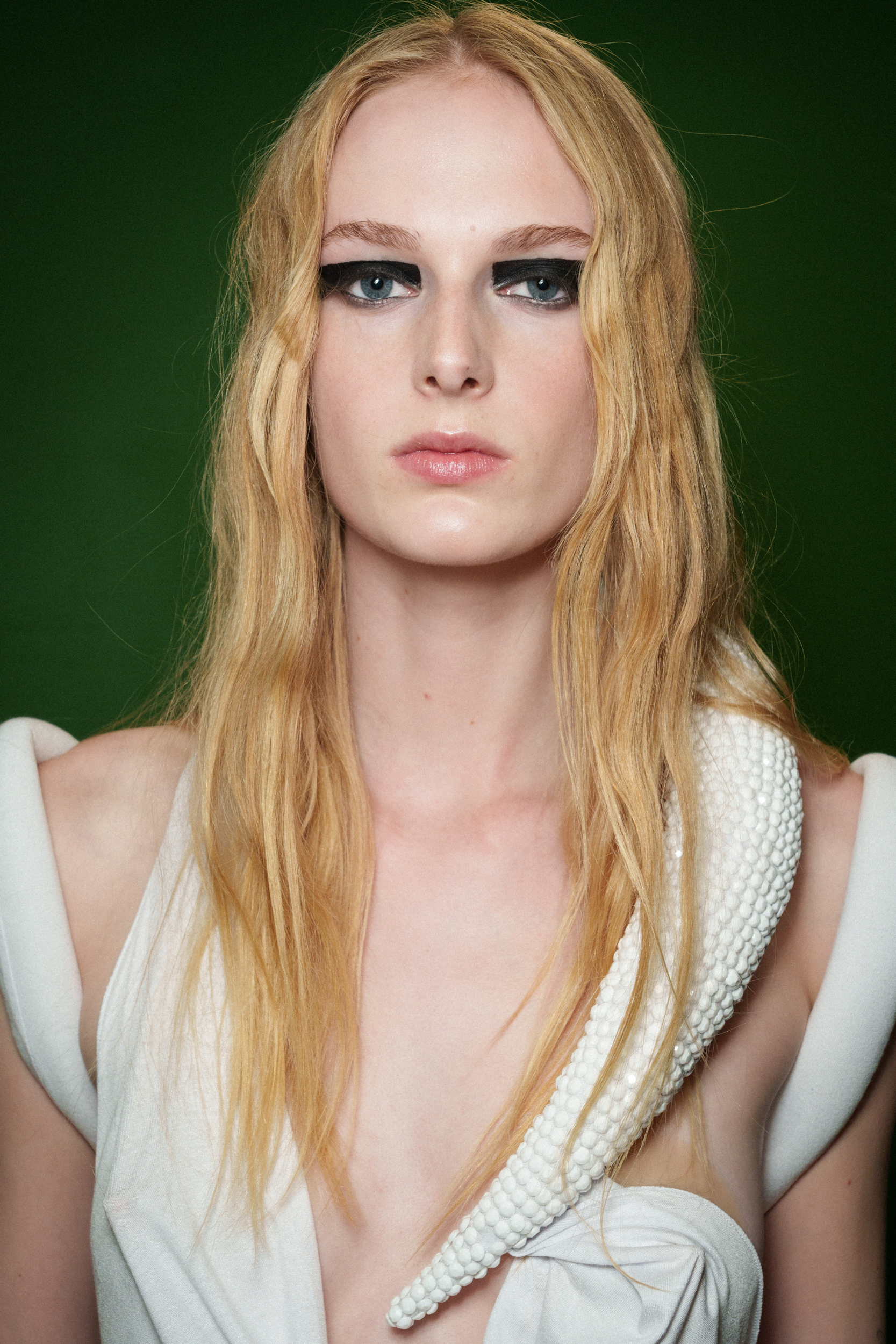 Luis De Javier Spring 2025 Fashion Show Backstage