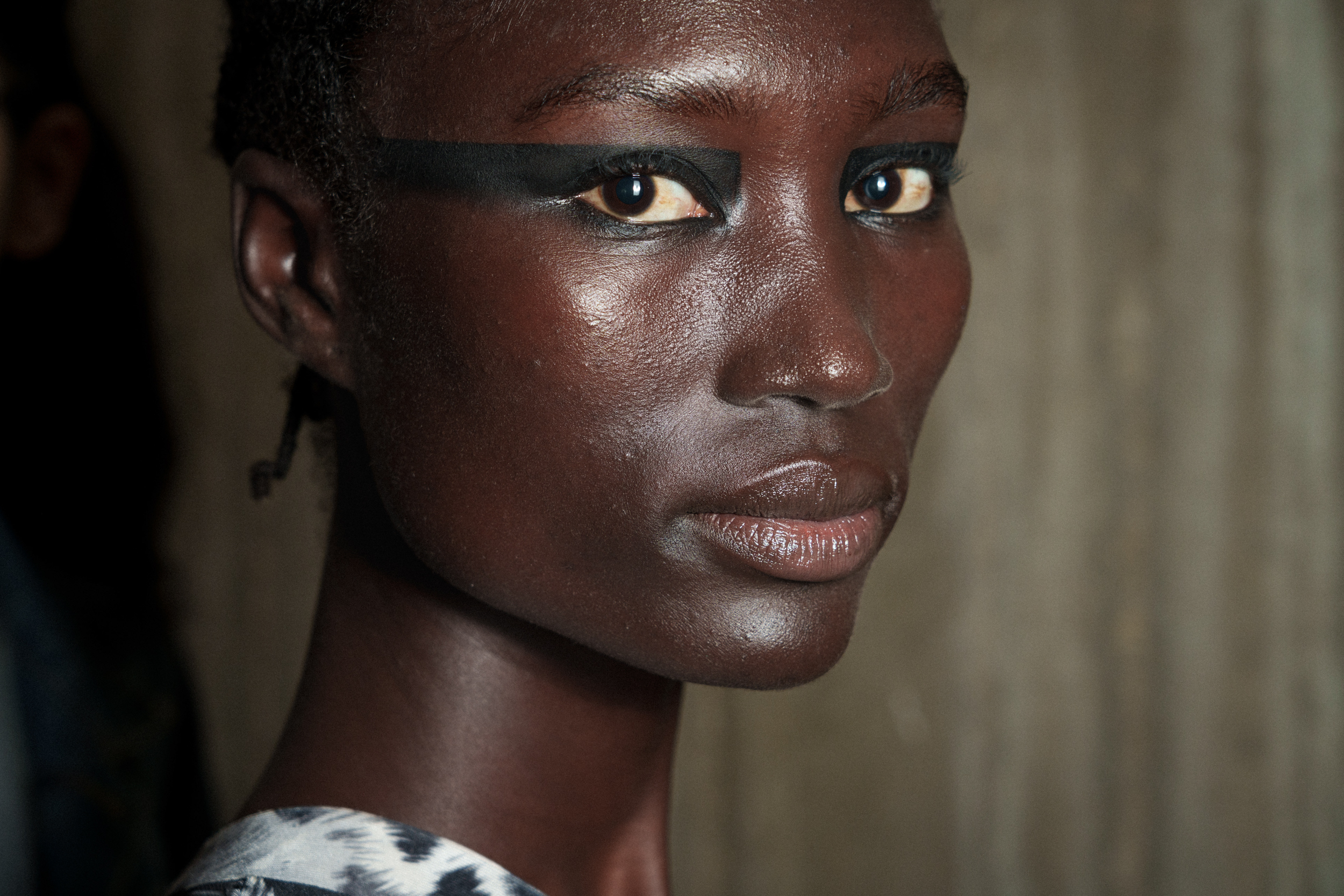 Luis De Javier Spring 2025 Fashion Show Backstage