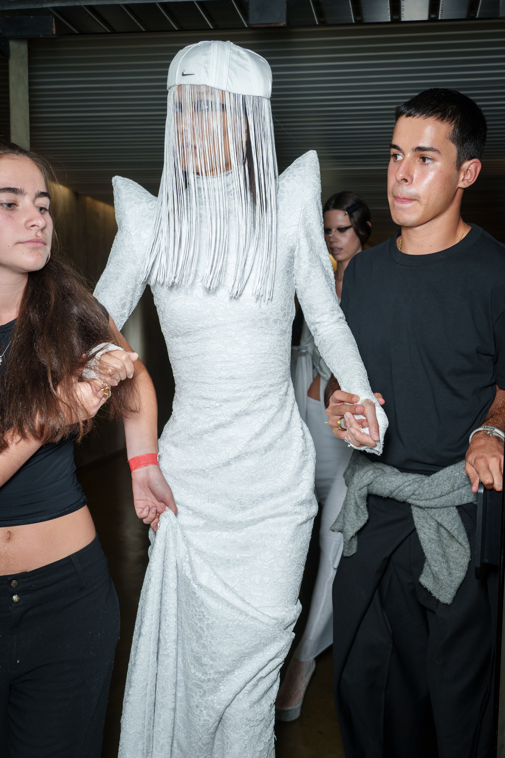 Luis De Javier Spring 2025 Fashion Show Backstage