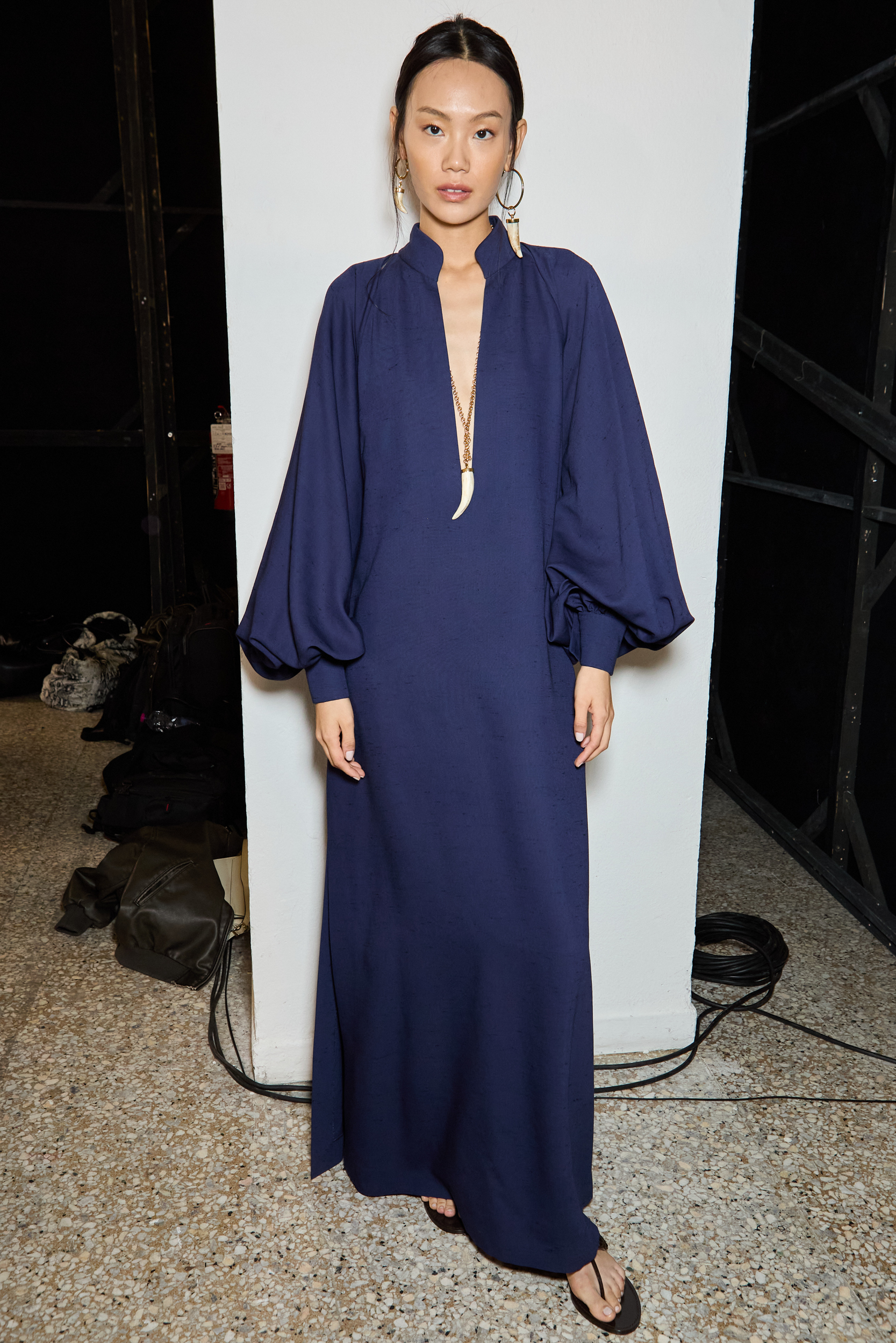 Luisa Spagnoli Spring 2025 Fashion Show Backstage