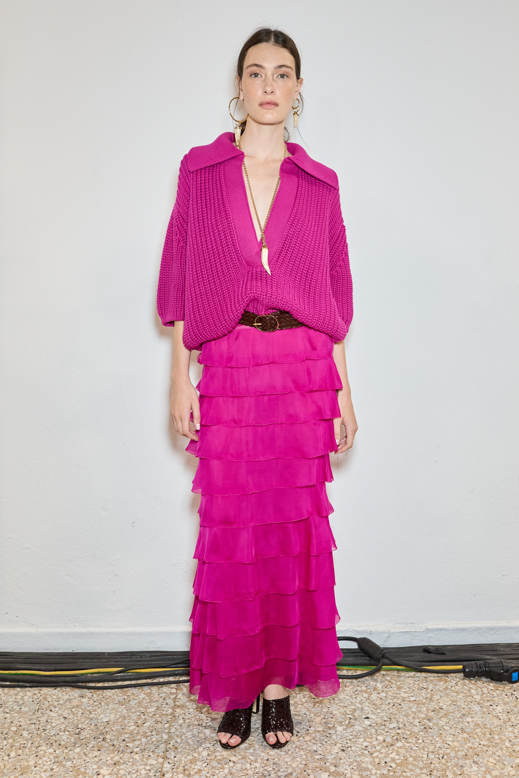 Luisa Spagnoli Spring 2025 Fashion Show Backstage