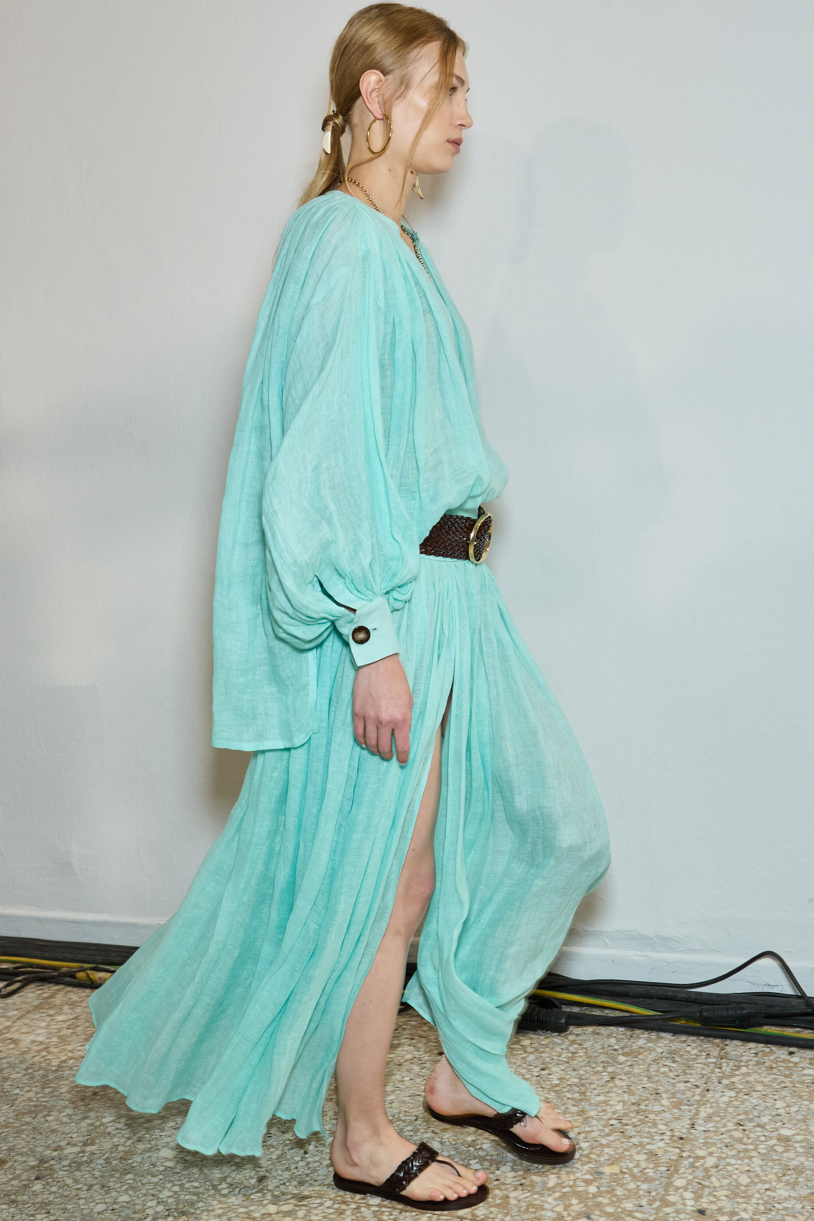 Luisa Spagnoli Spring 2025 Fashion Show Backstage