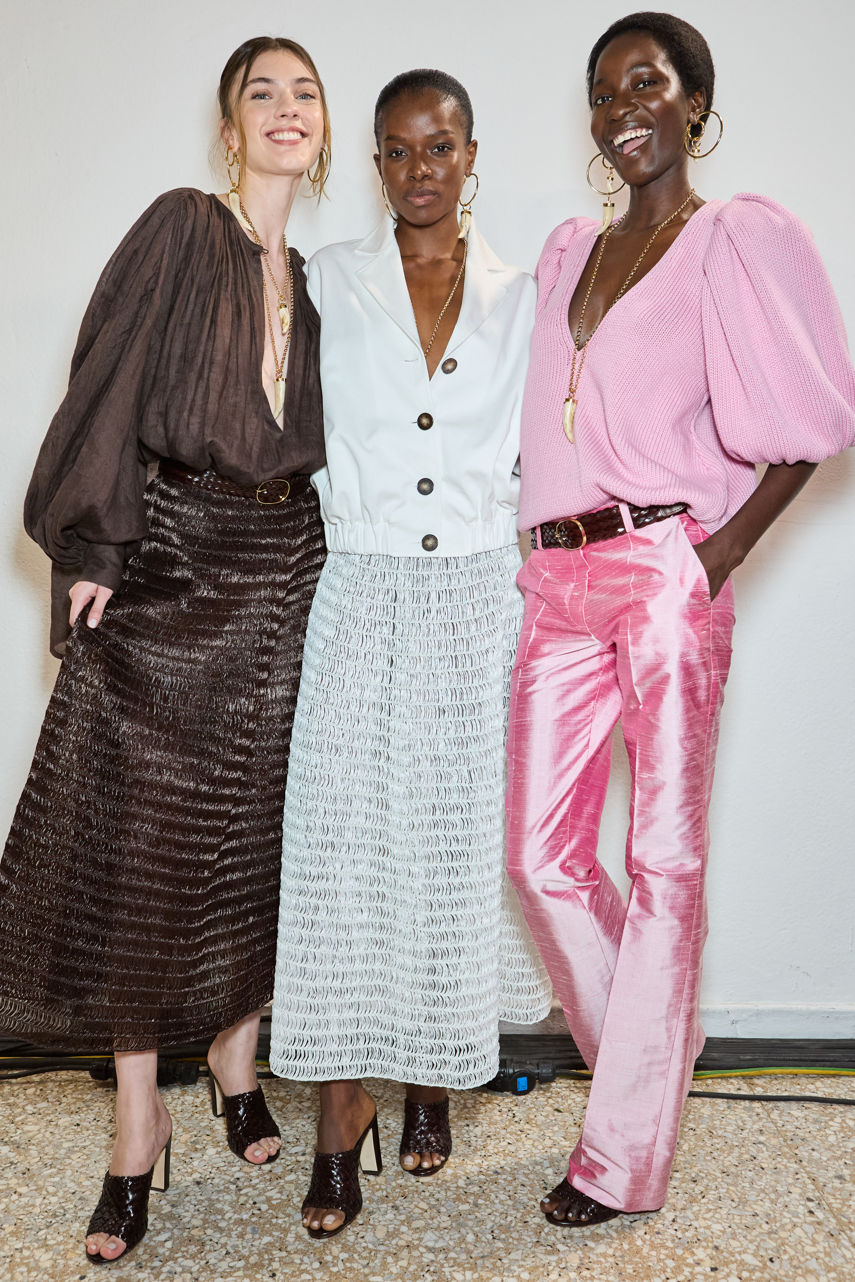 Luisa Spagnoli Spring 2025 Fashion Show Backstage