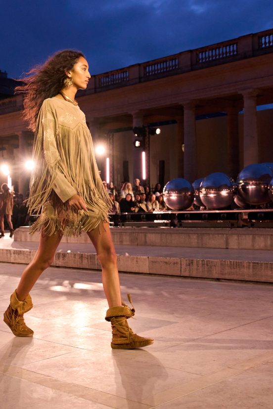 Isabel Marant Spring 2025 Fashion Show Atmosphere