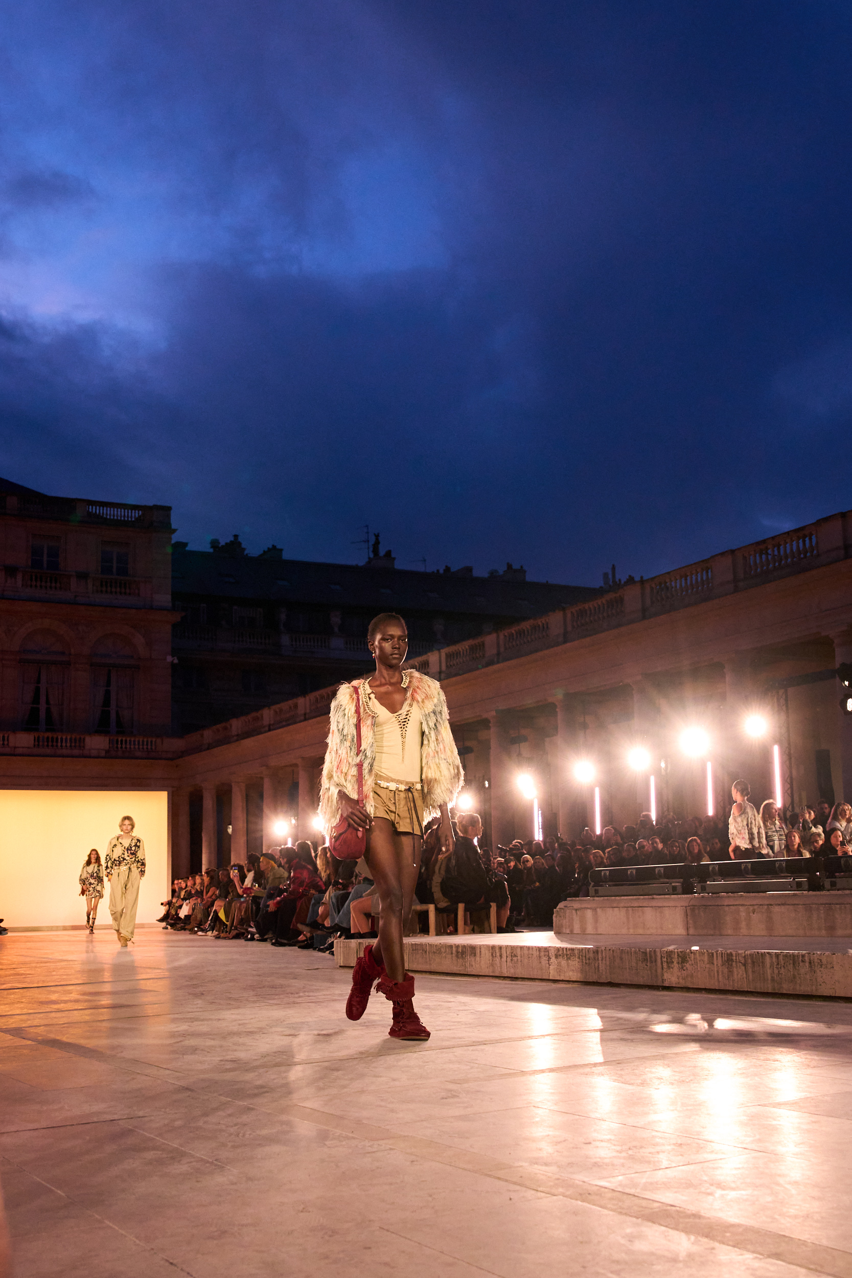 Isabel Marant Spring 2025 Fashion Show Atmosphere