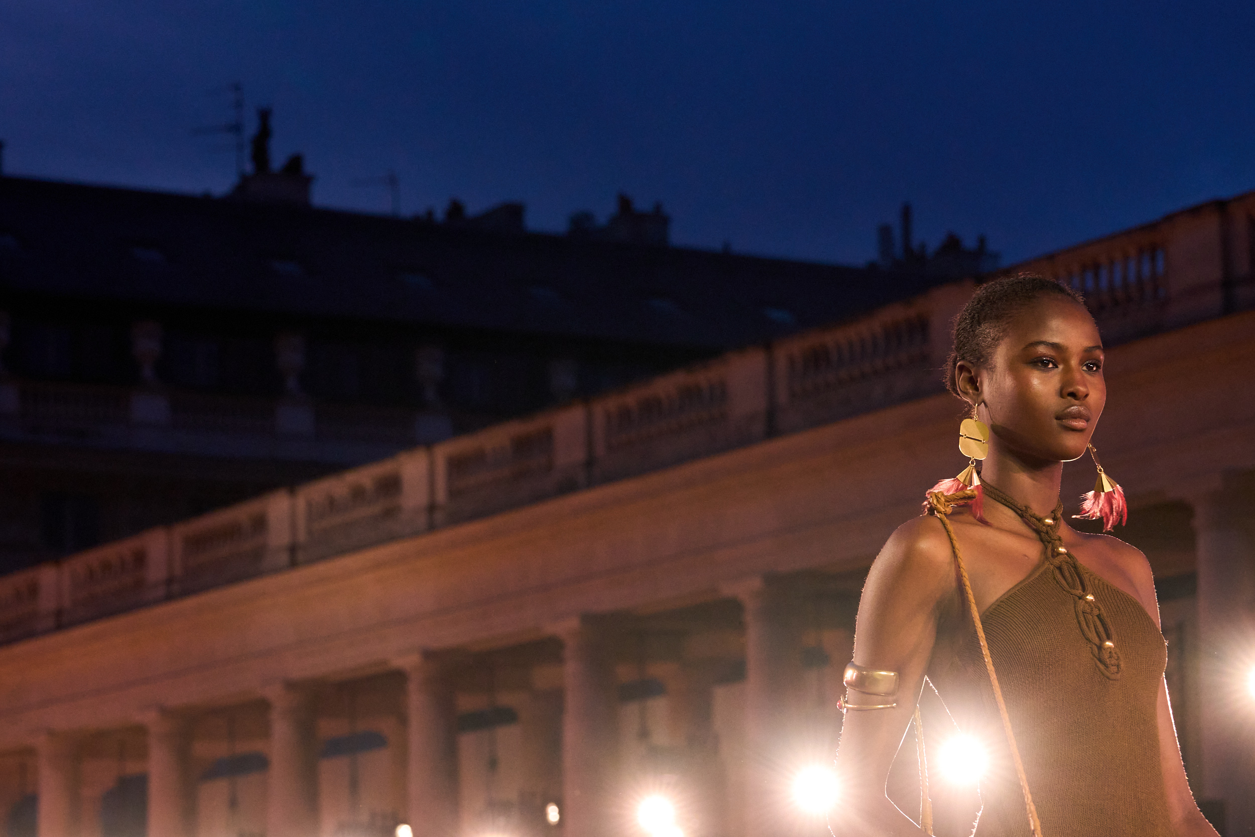 Isabel Marant Spring 2025 Fashion Show Atmosphere