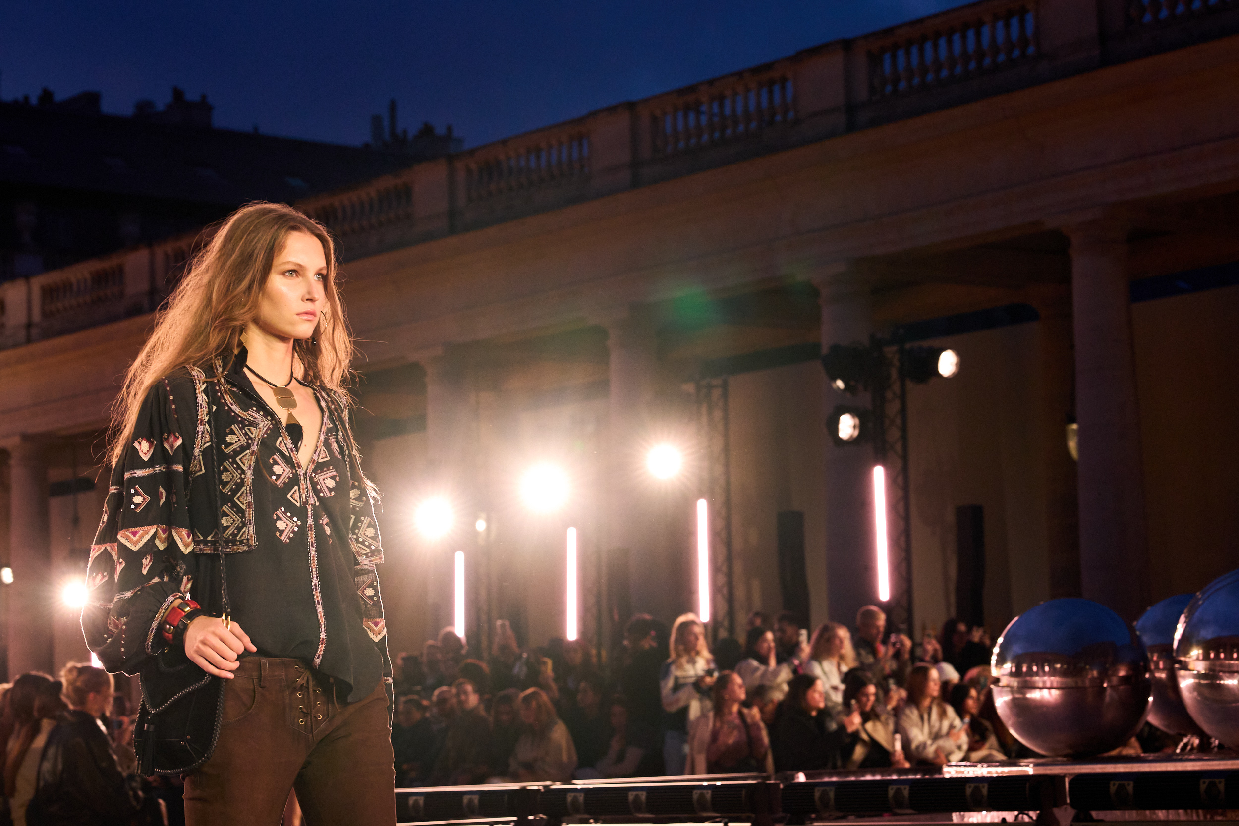 Isabel Marant Spring 2025 Fashion Show Atmosphere