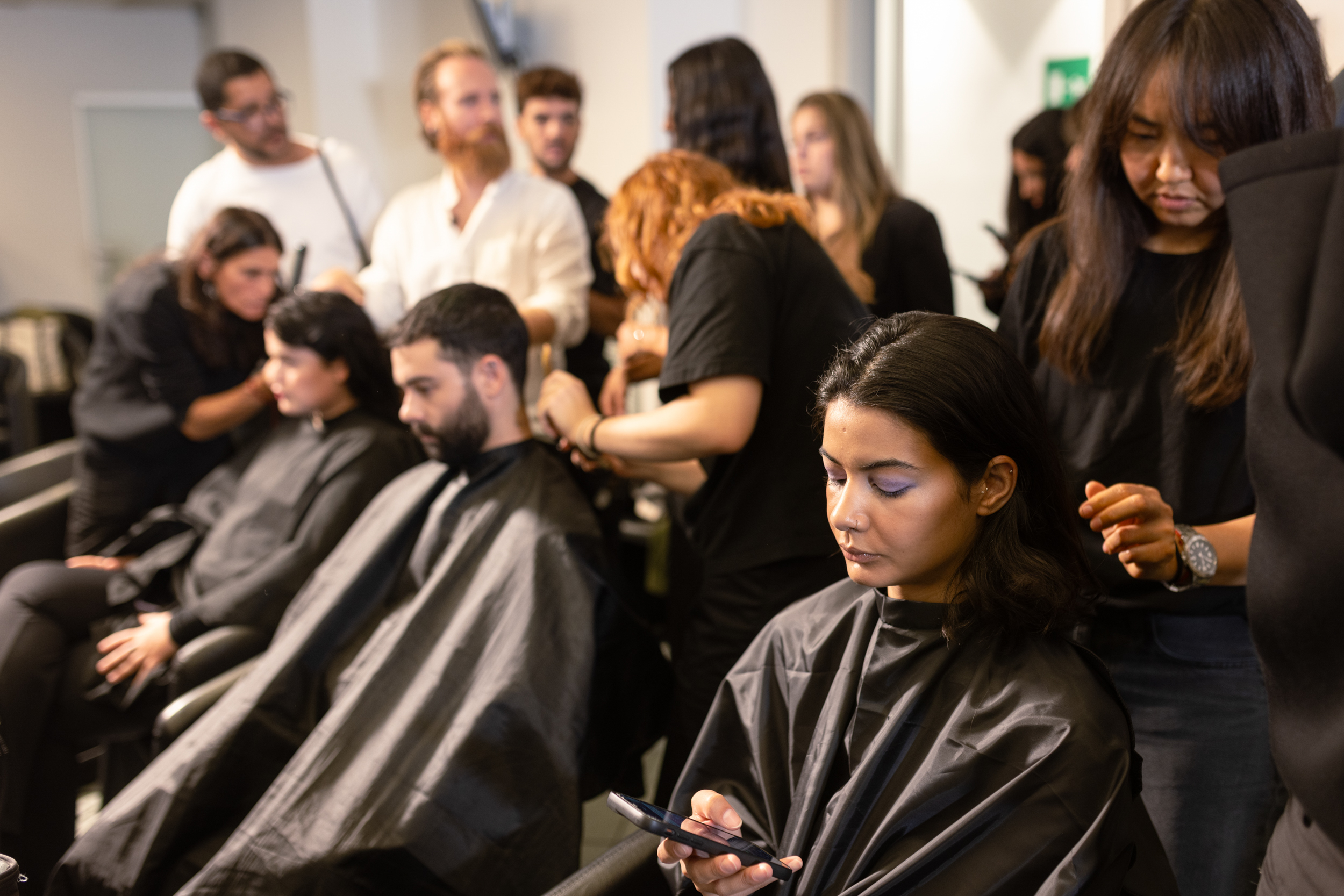 Marco Rambaldi Spring 2025 Fashion Show Backstage