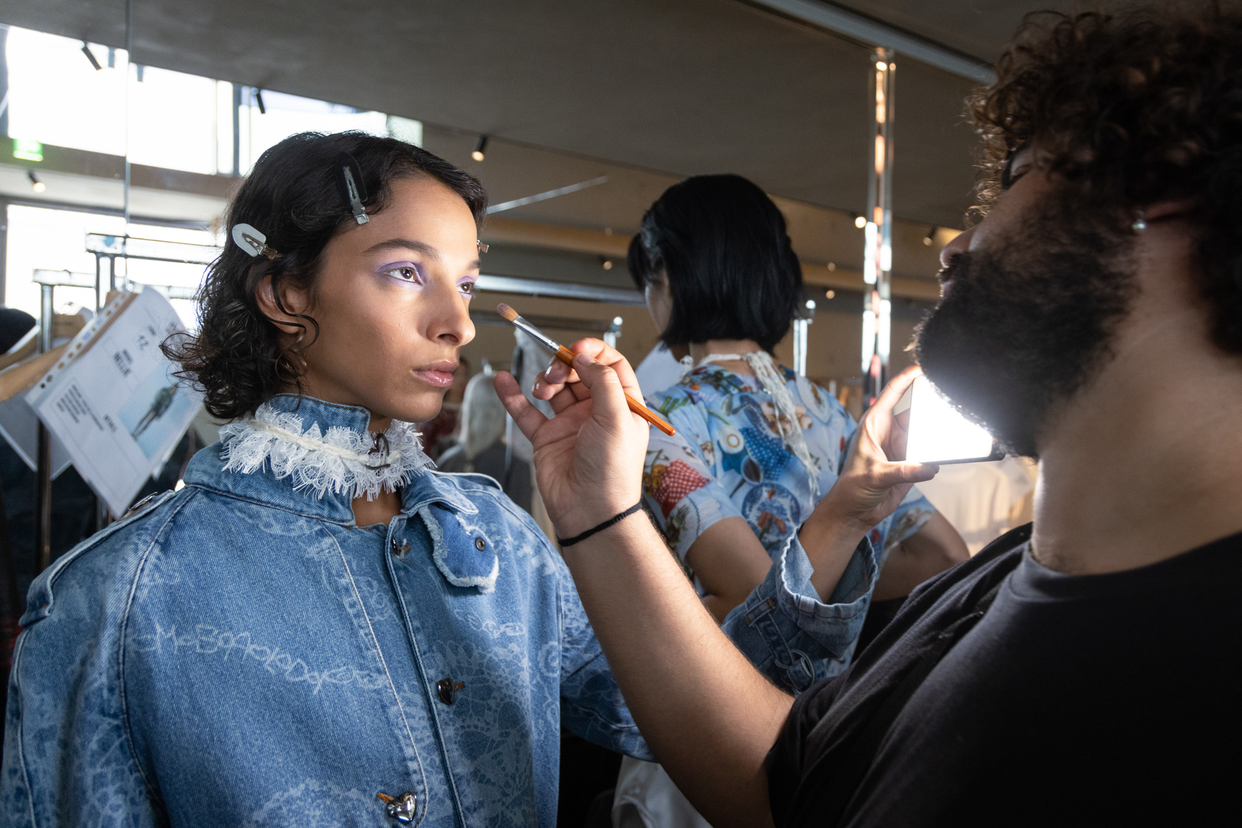 Marco Rambaldi Spring 2025 Fashion Show Backstage