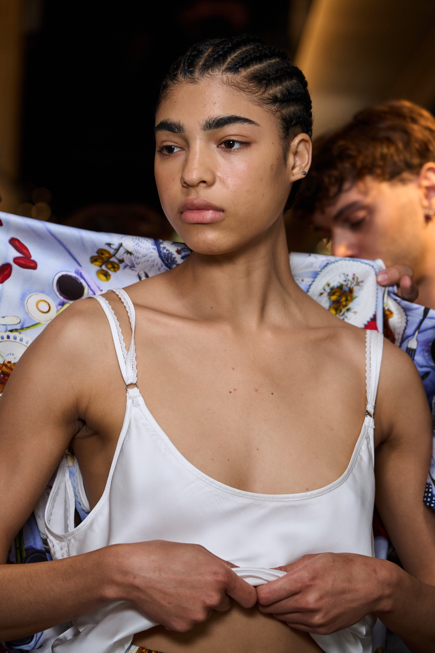 Marco Rambaldi Spring 2025 Fashion Show Backstage