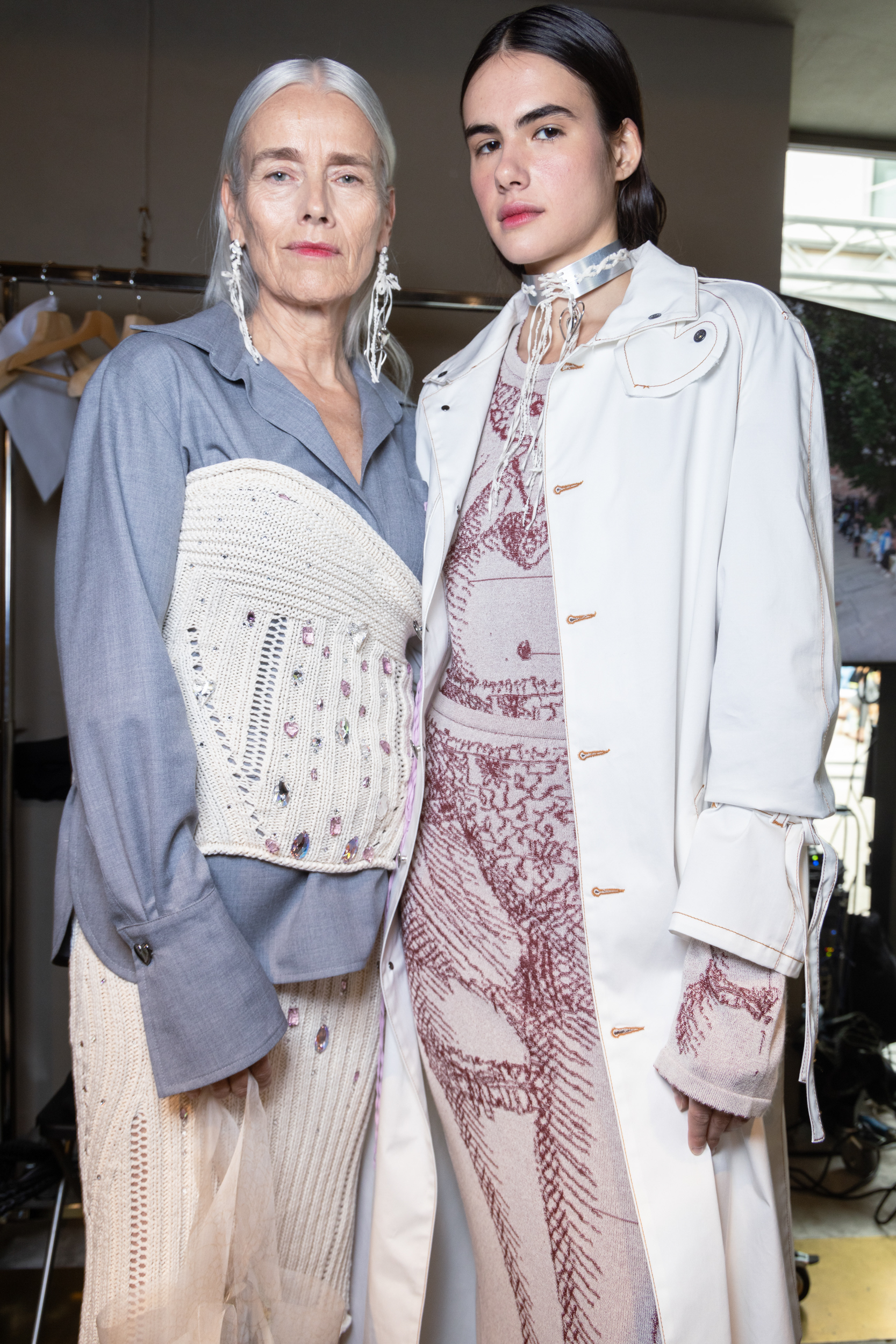 Marco Rambaldi Spring 2025 Fashion Show Backstage