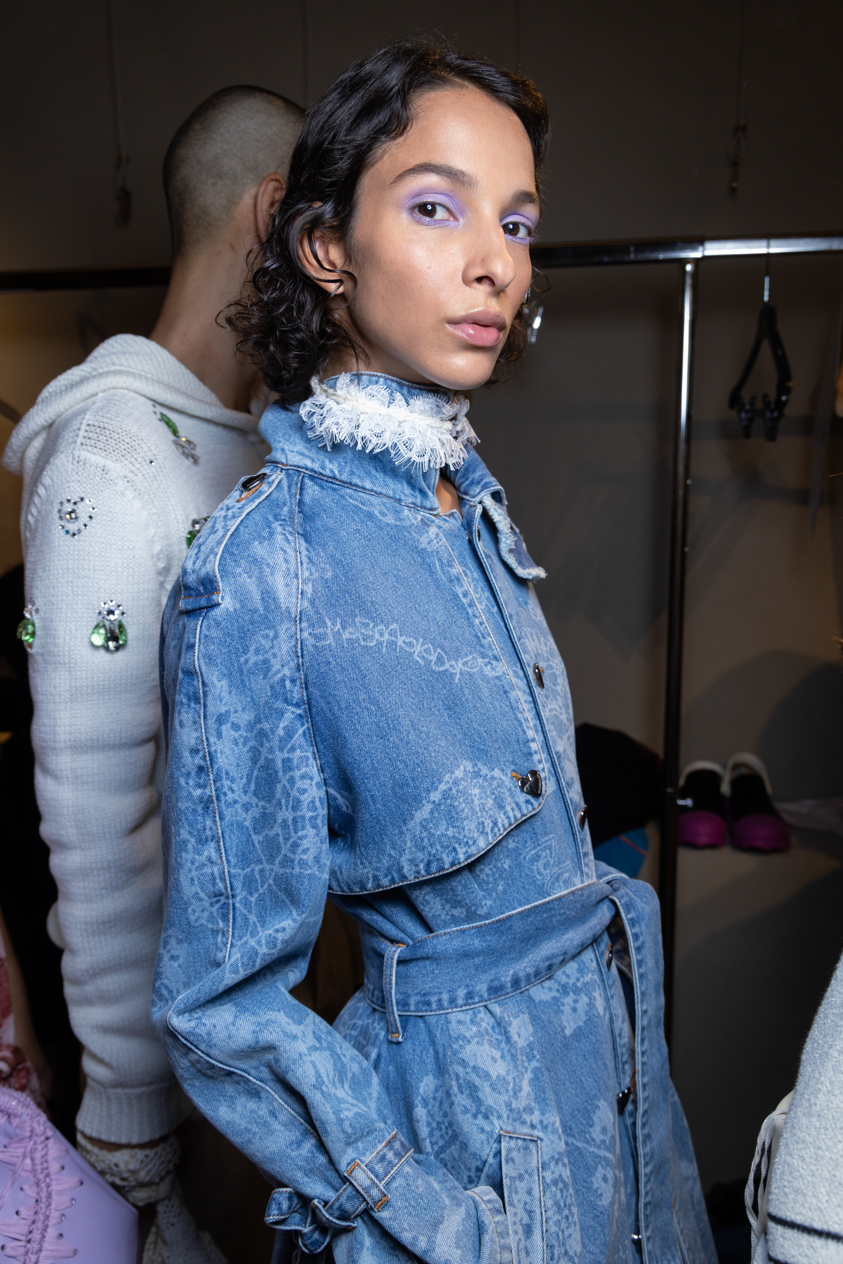 Marco Rambaldi Spring 2025 Fashion Show Backstage