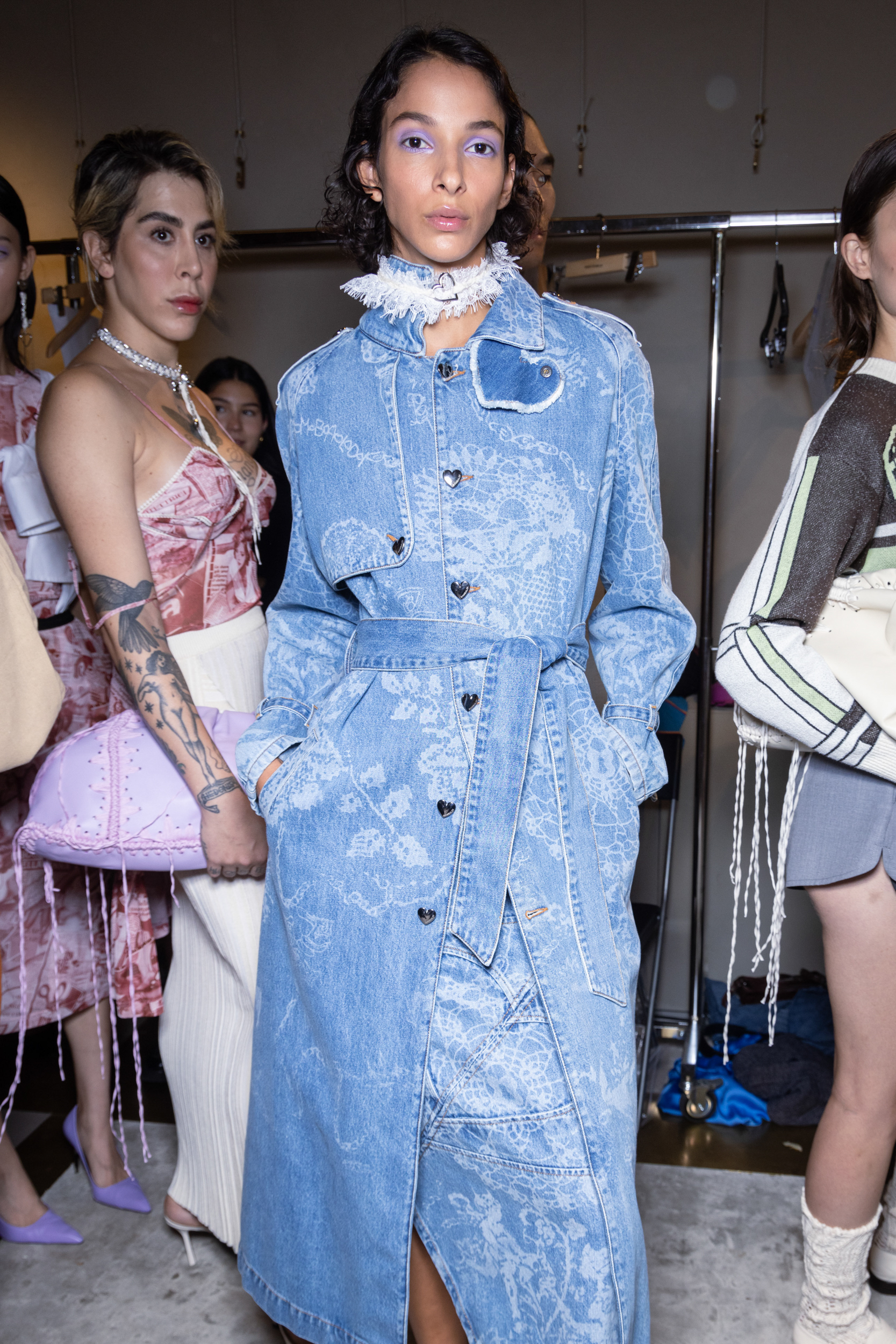 Marco Rambaldi Spring 2025 Fashion Show Backstage