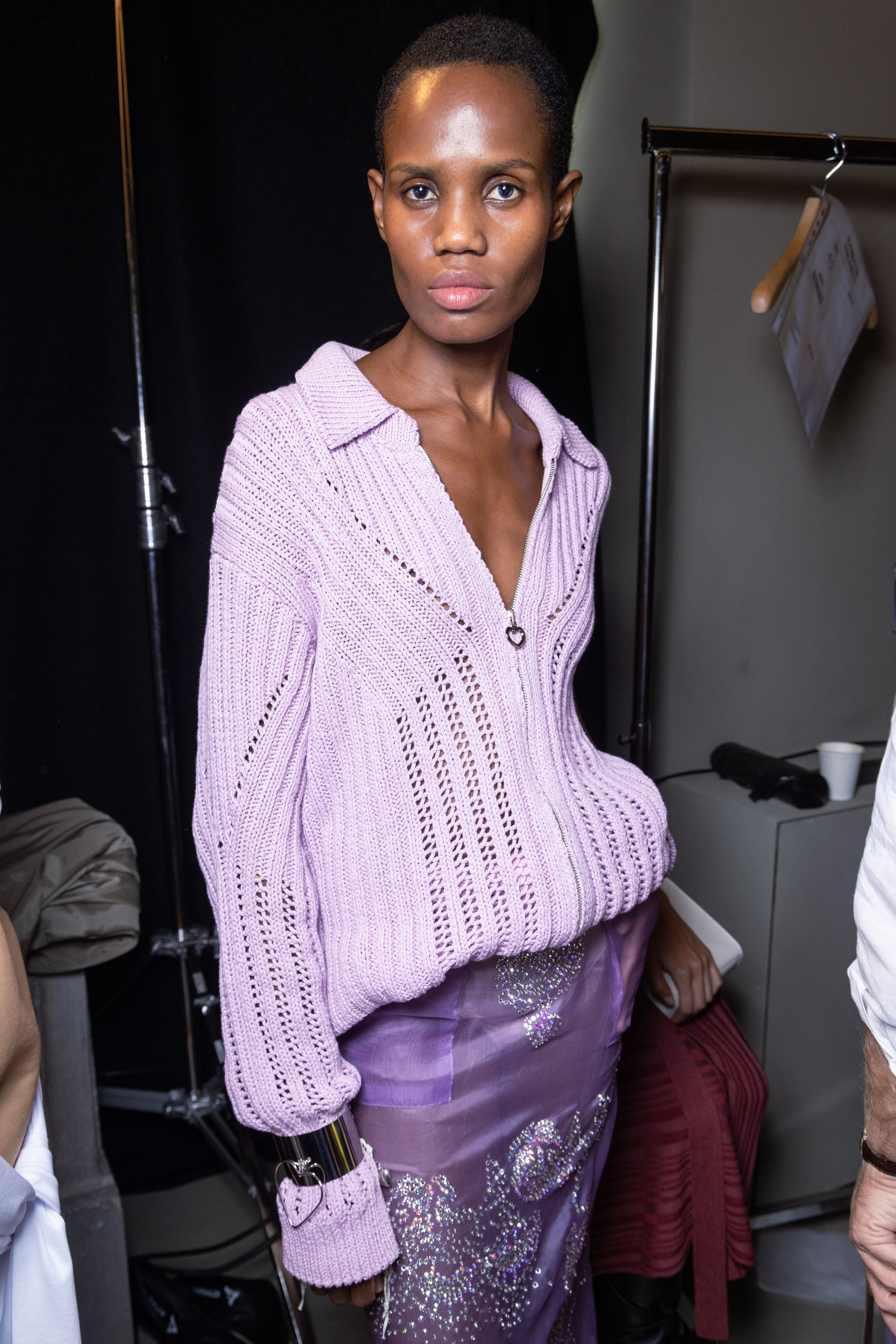 Marco Rambaldi Spring 2025 Fashion Show Backstage