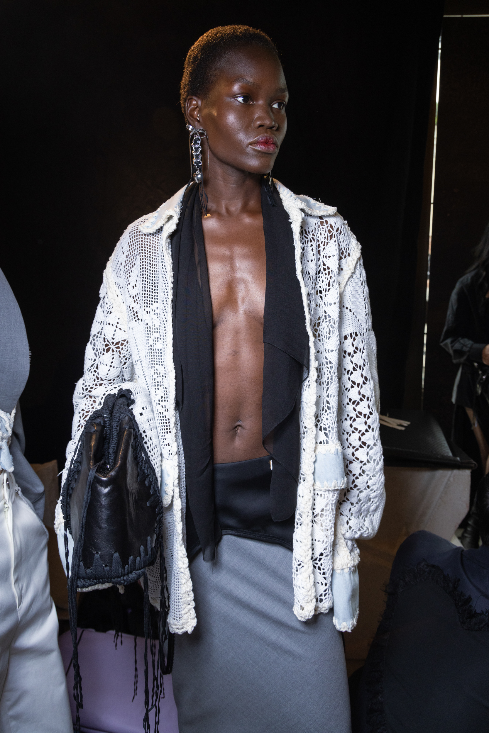 Marco Rambaldi Spring 2025 Fashion Show Backstage