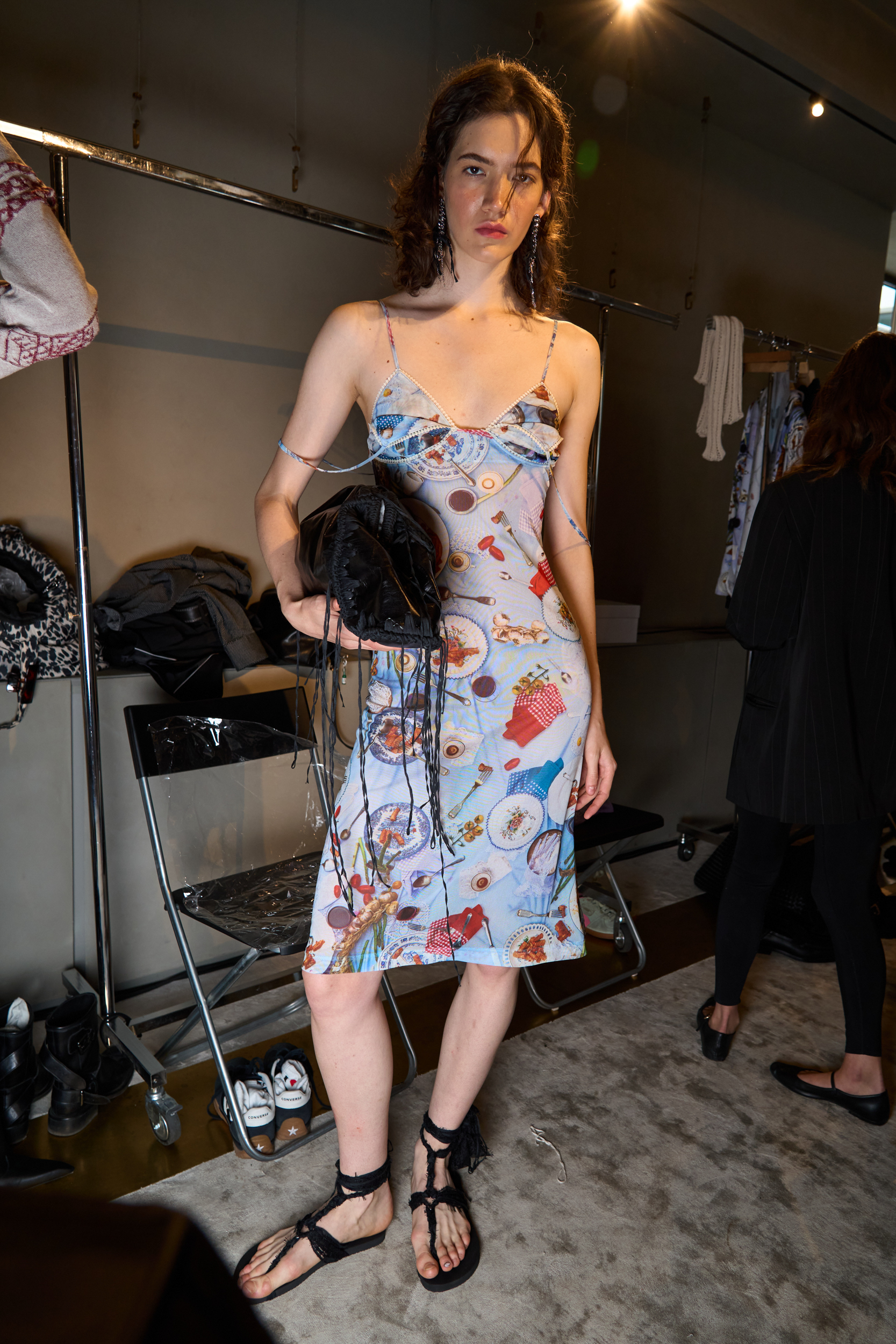 Marco Rambaldi Spring 2025 Fashion Show Backstage